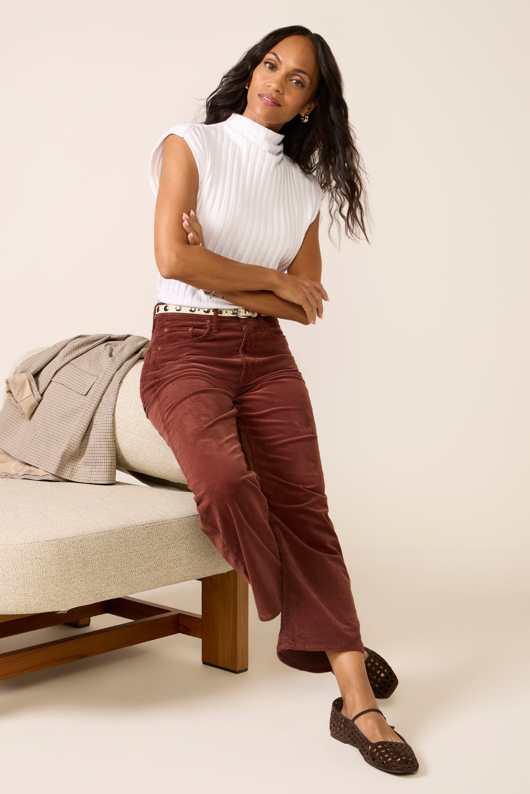 Women's Nara Mock Neck Top