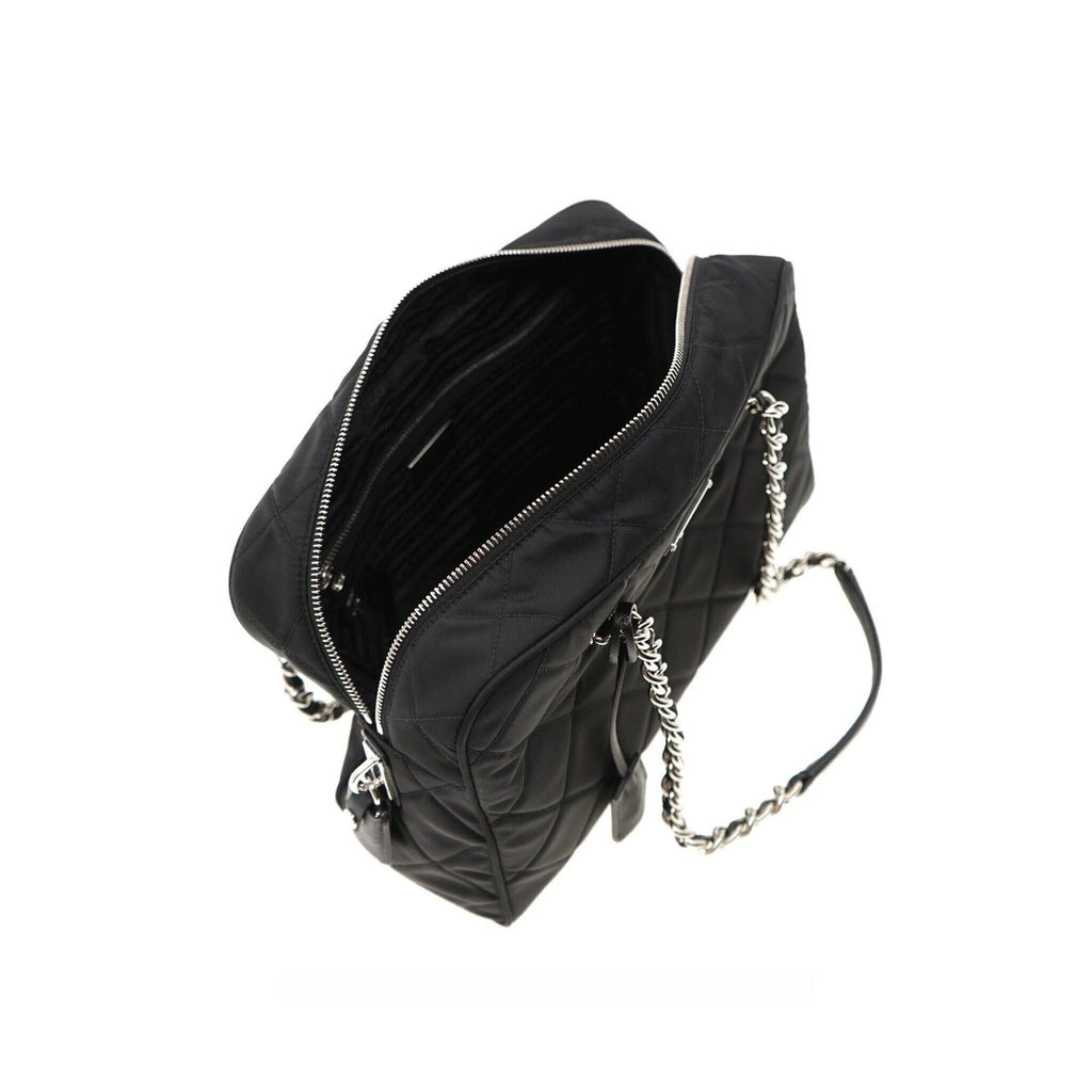 Prada Quilted Nylon Shoulder Bag Women