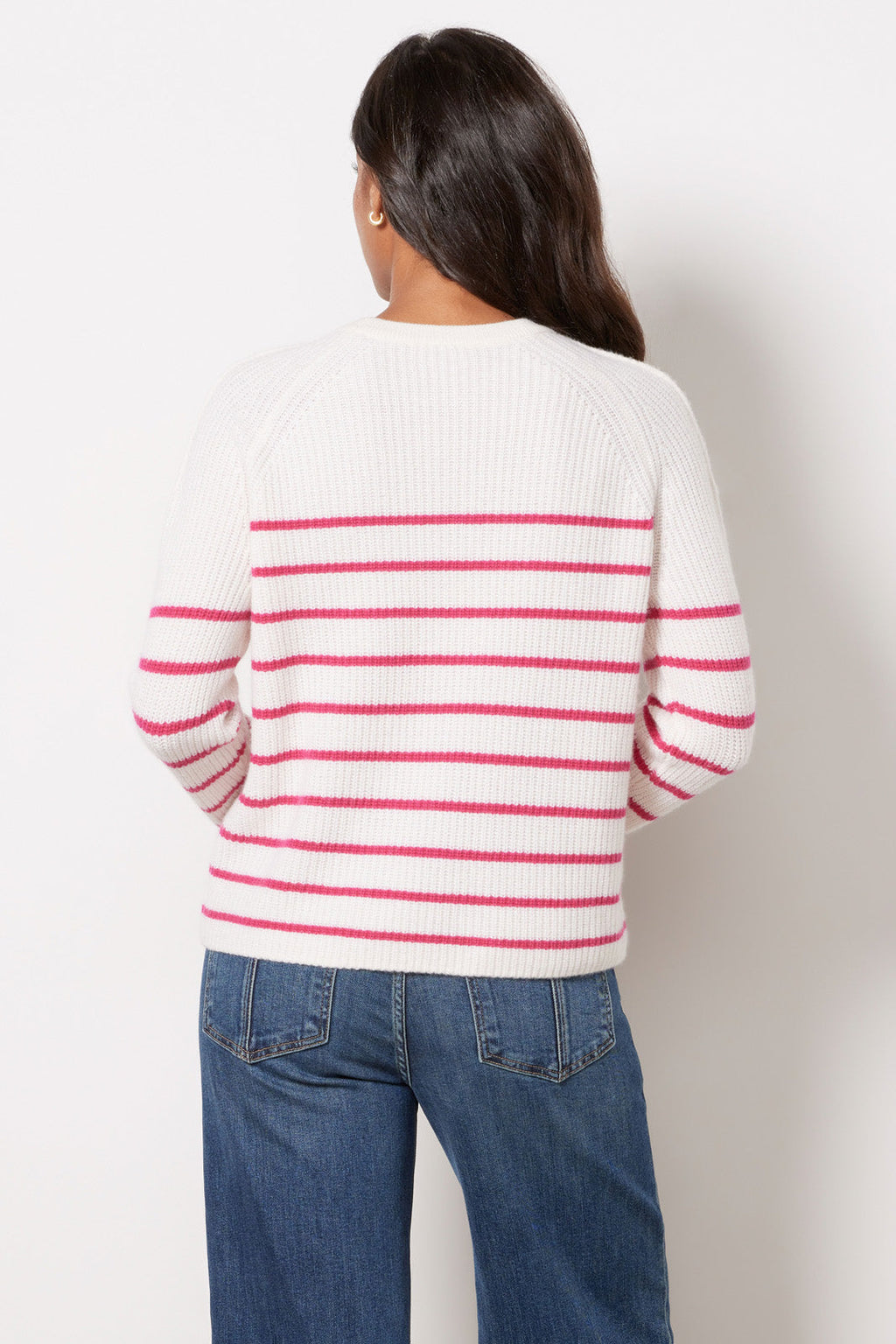 Women's Campbell Cashmere Stripe Pullover