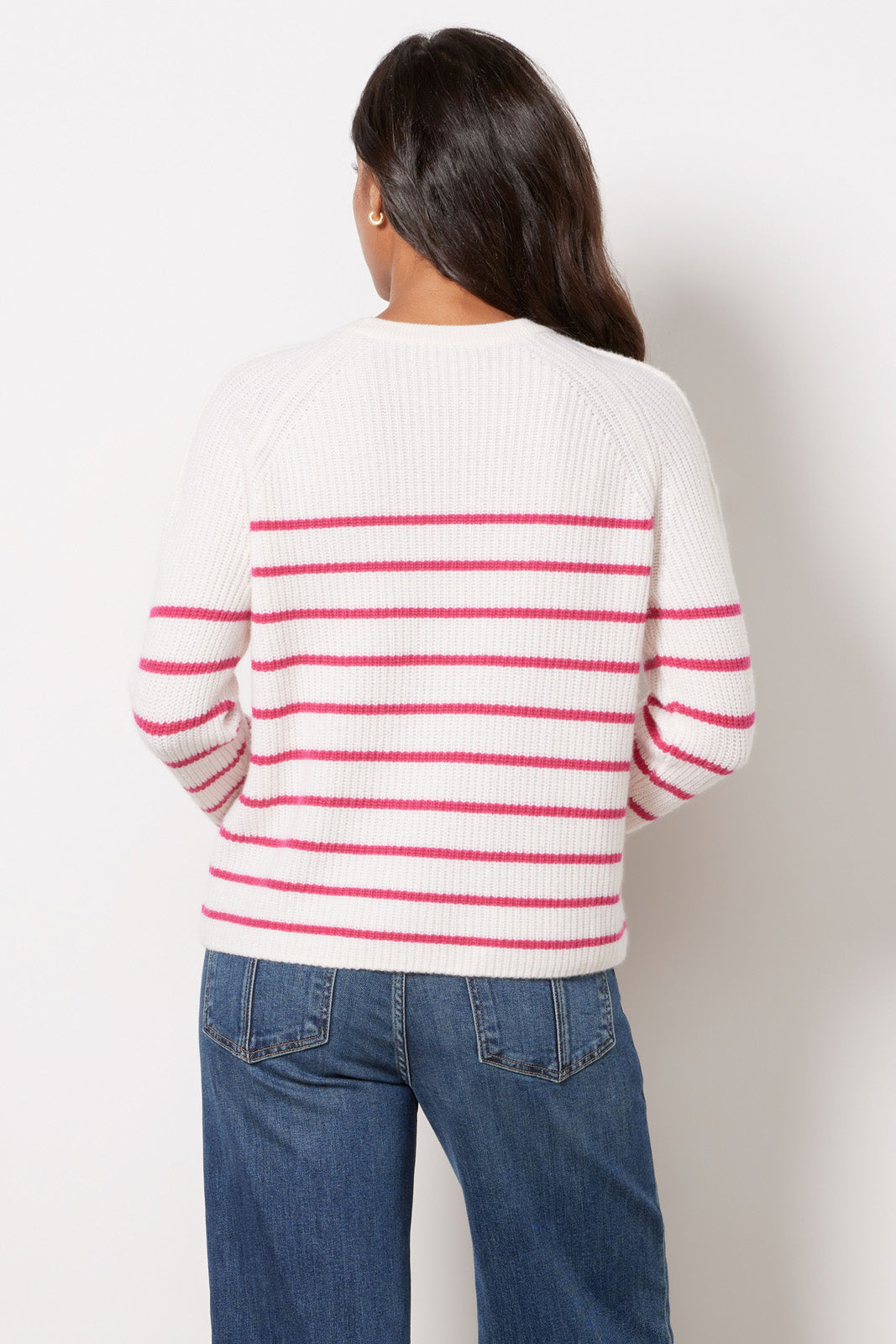 Women's Campbell Cashmere Stripe Pullover