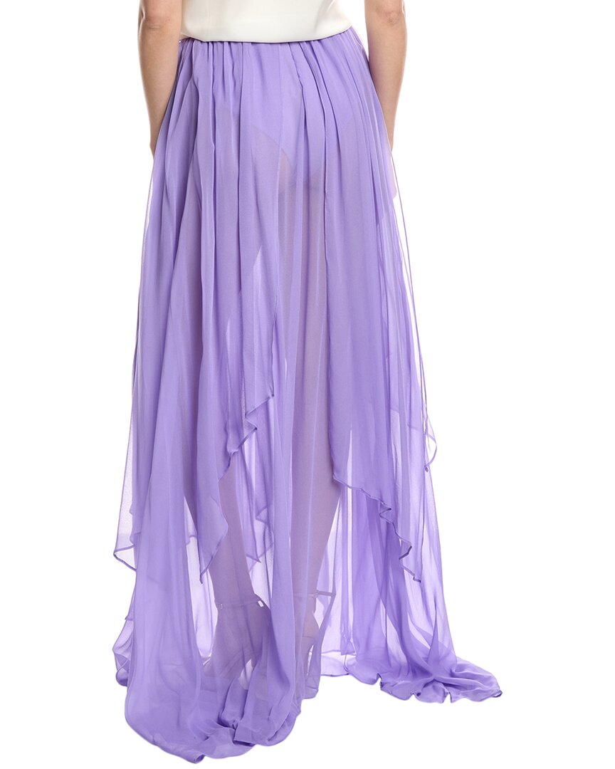Retrofête Ina Silk Maxi Skirt