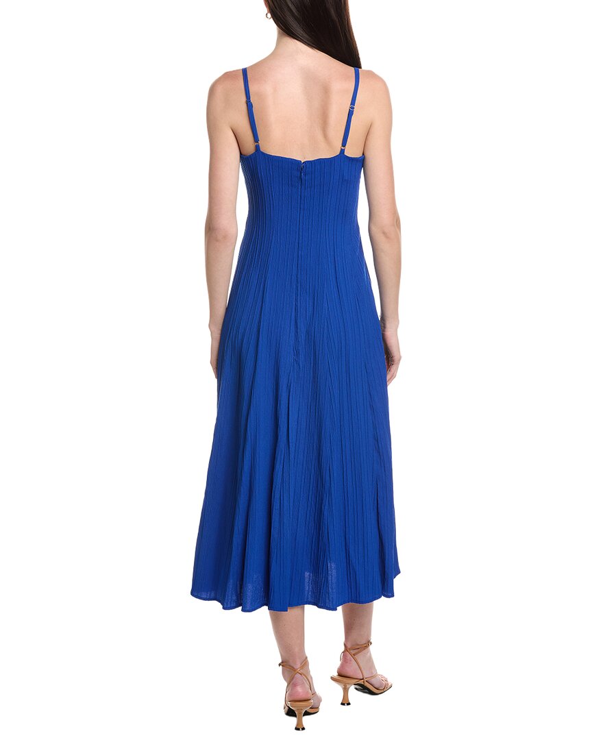 Maison Tara Variegated Stripe Midi Dress