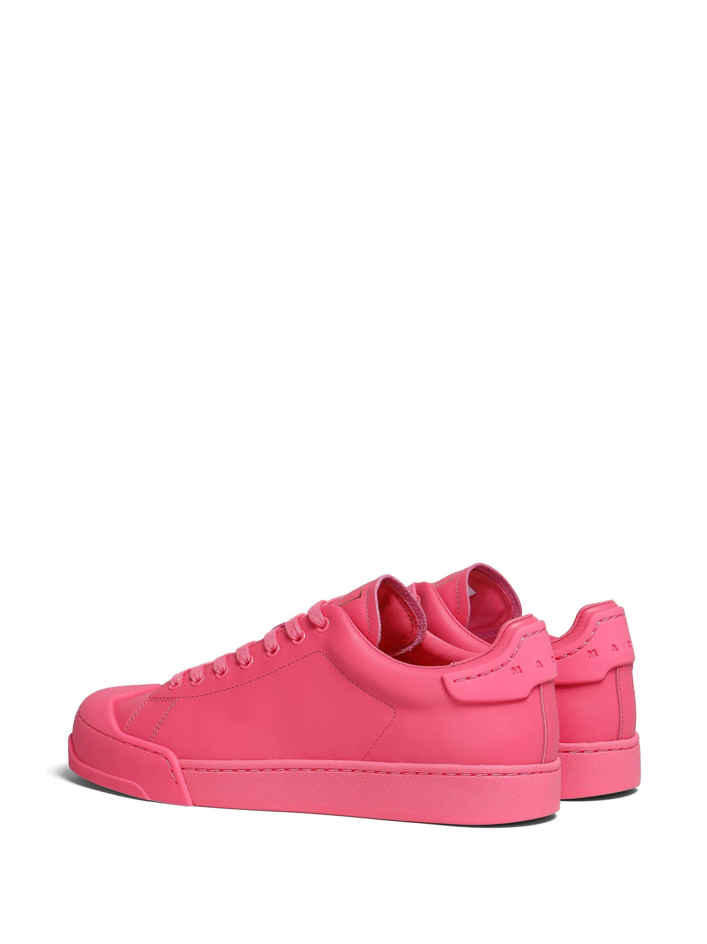 Marni Dada Bumper Low-Top Leather Sneakers - Pink