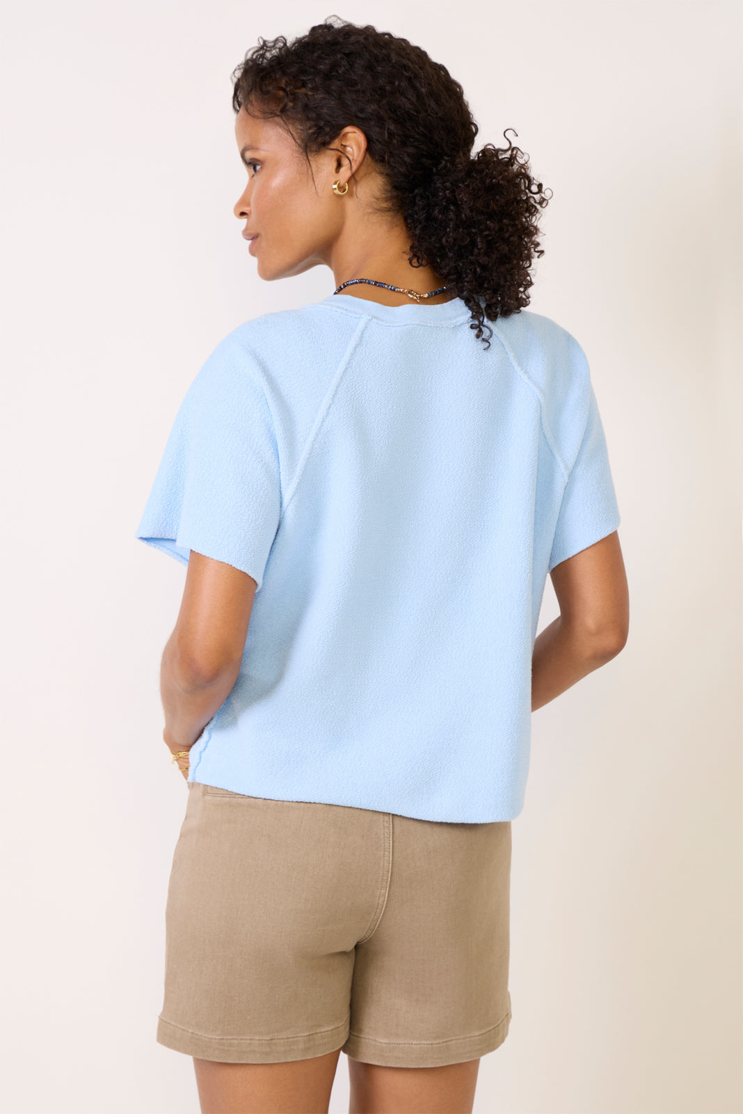 Women's Sports Club Cut Off Sweatshirt