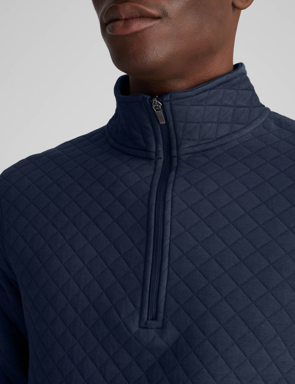 Men's Quilted Quarter Zip