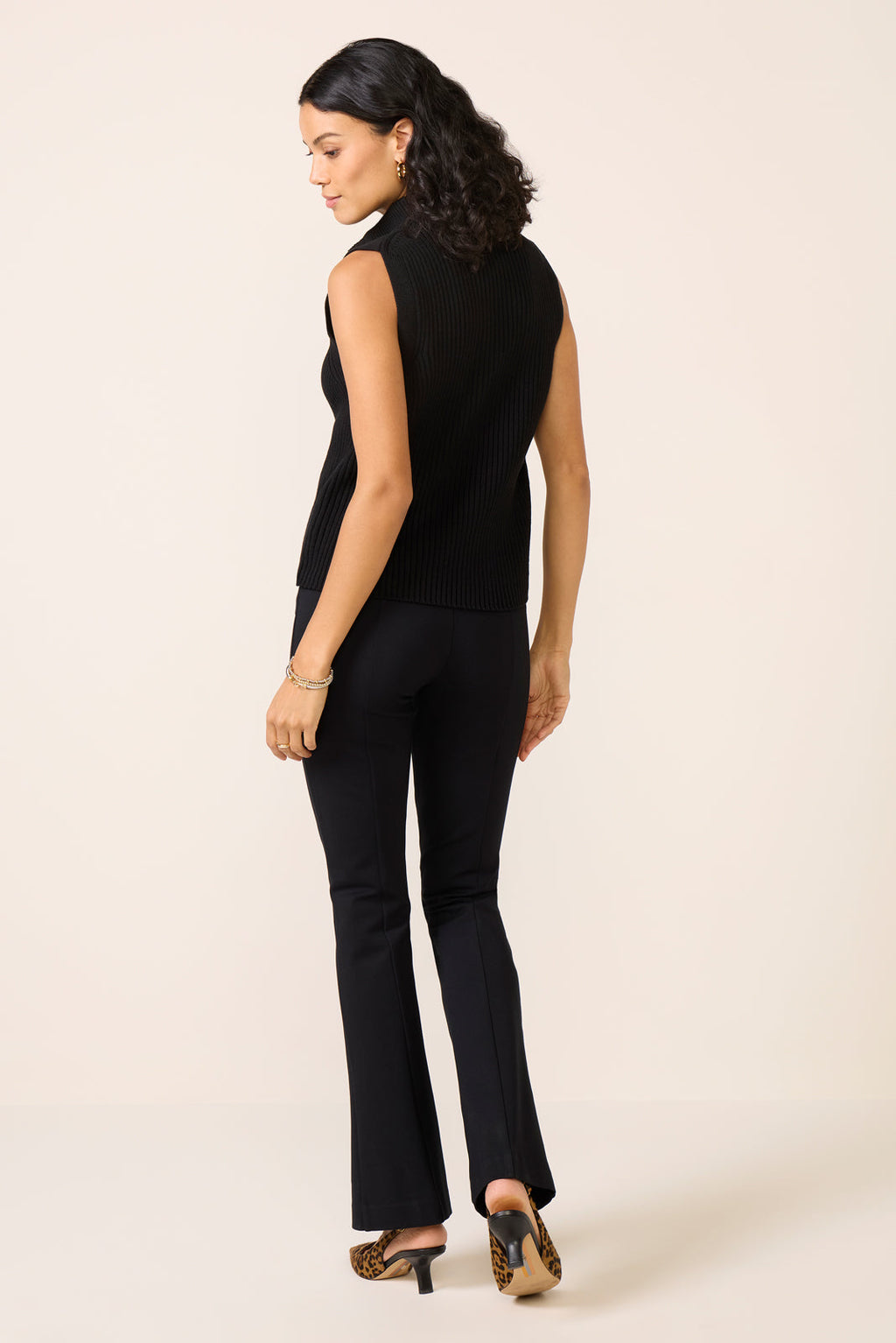 Women's Ponte Micro Flare Pants