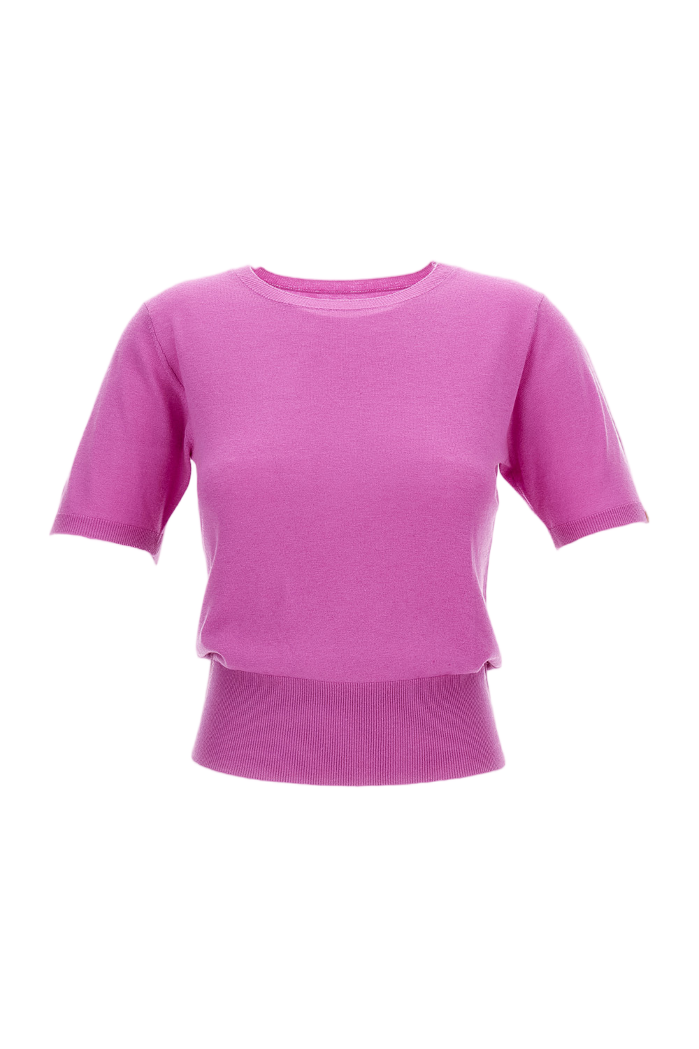 Oleander Pink N.416 Noor Short Sleeve T-Shirt