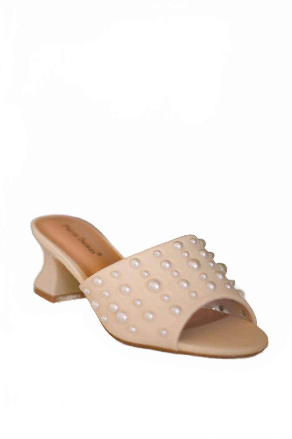 Women's Perla Heel In Ivory