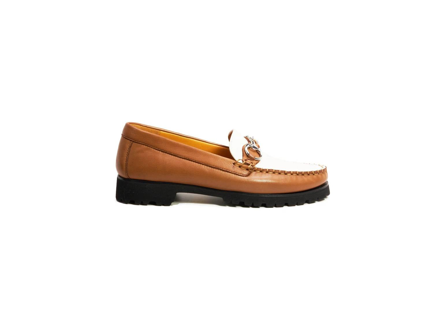 Women's Soho Loafer In Shell/white True Glove