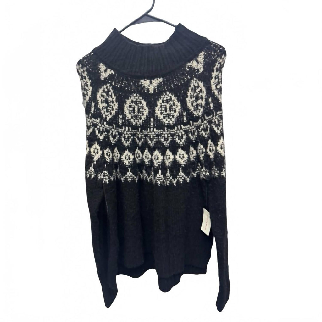 Knit Sweater In Black And White