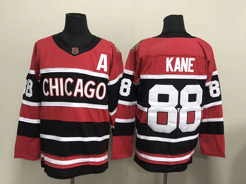 Men's Chicago Blackhawks Patrick Kane #88 Red Breakaway Player jersey