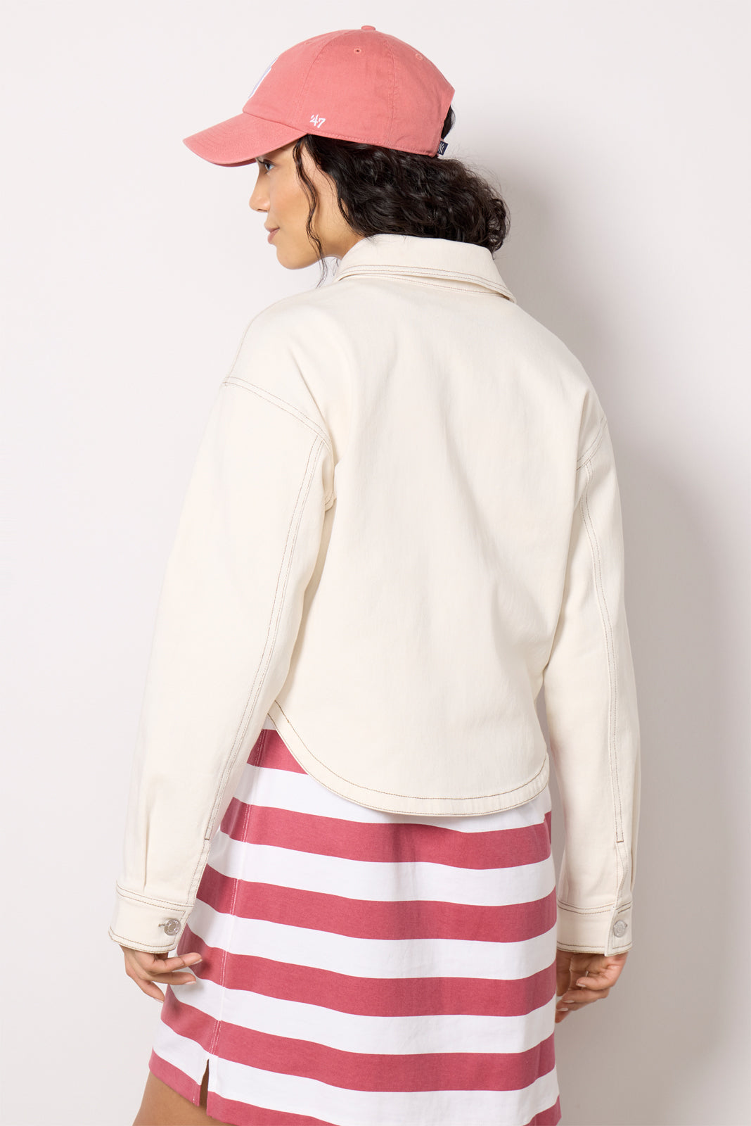 Women's All Day Cropped Twill Jacket