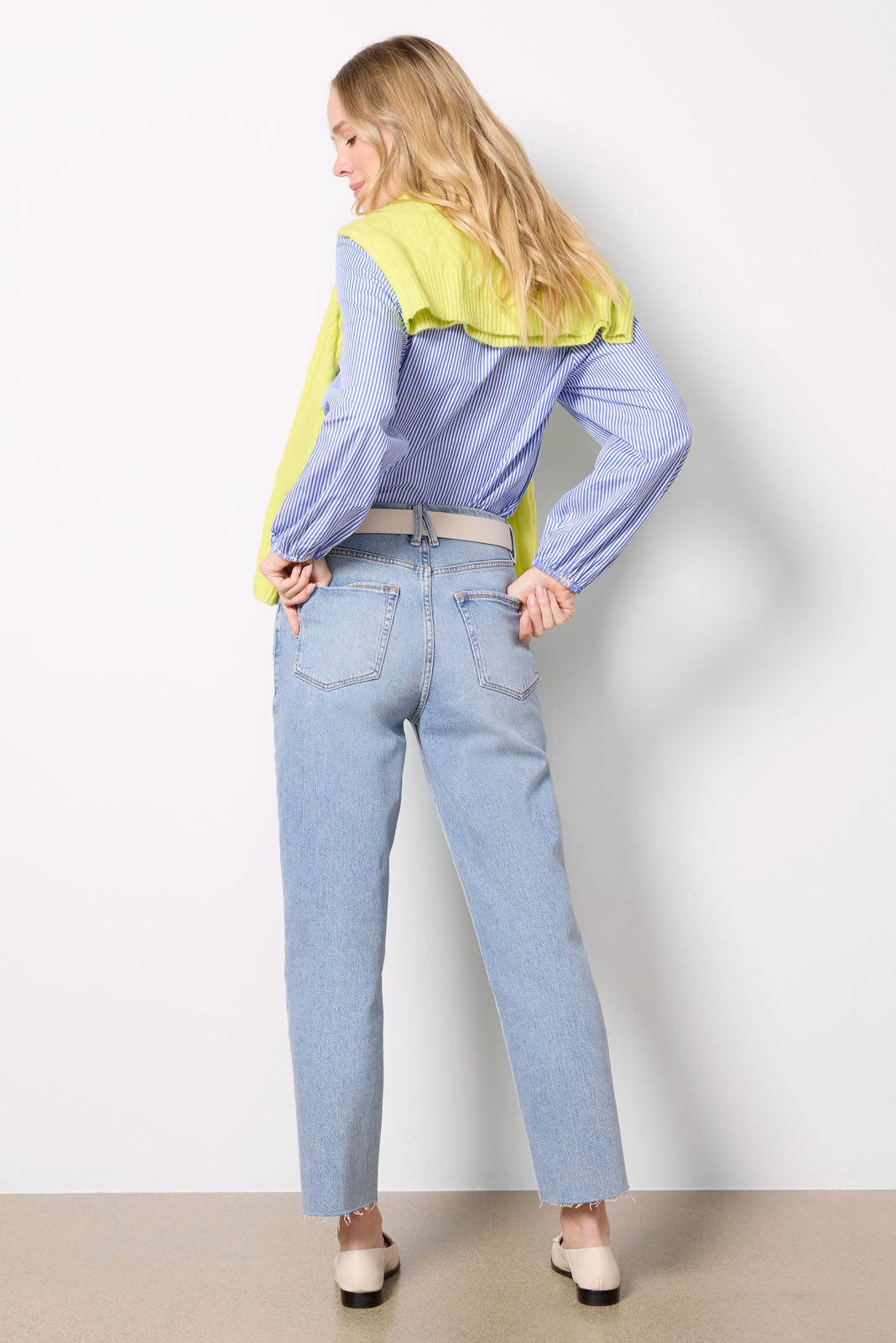 Women's Boy Straight Crop Jeans