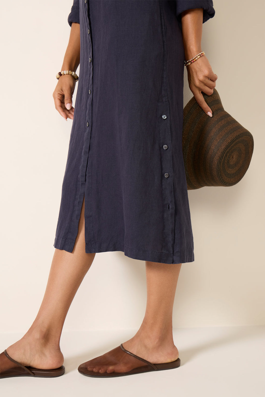 Women's Kerry Linen Shirt Dress