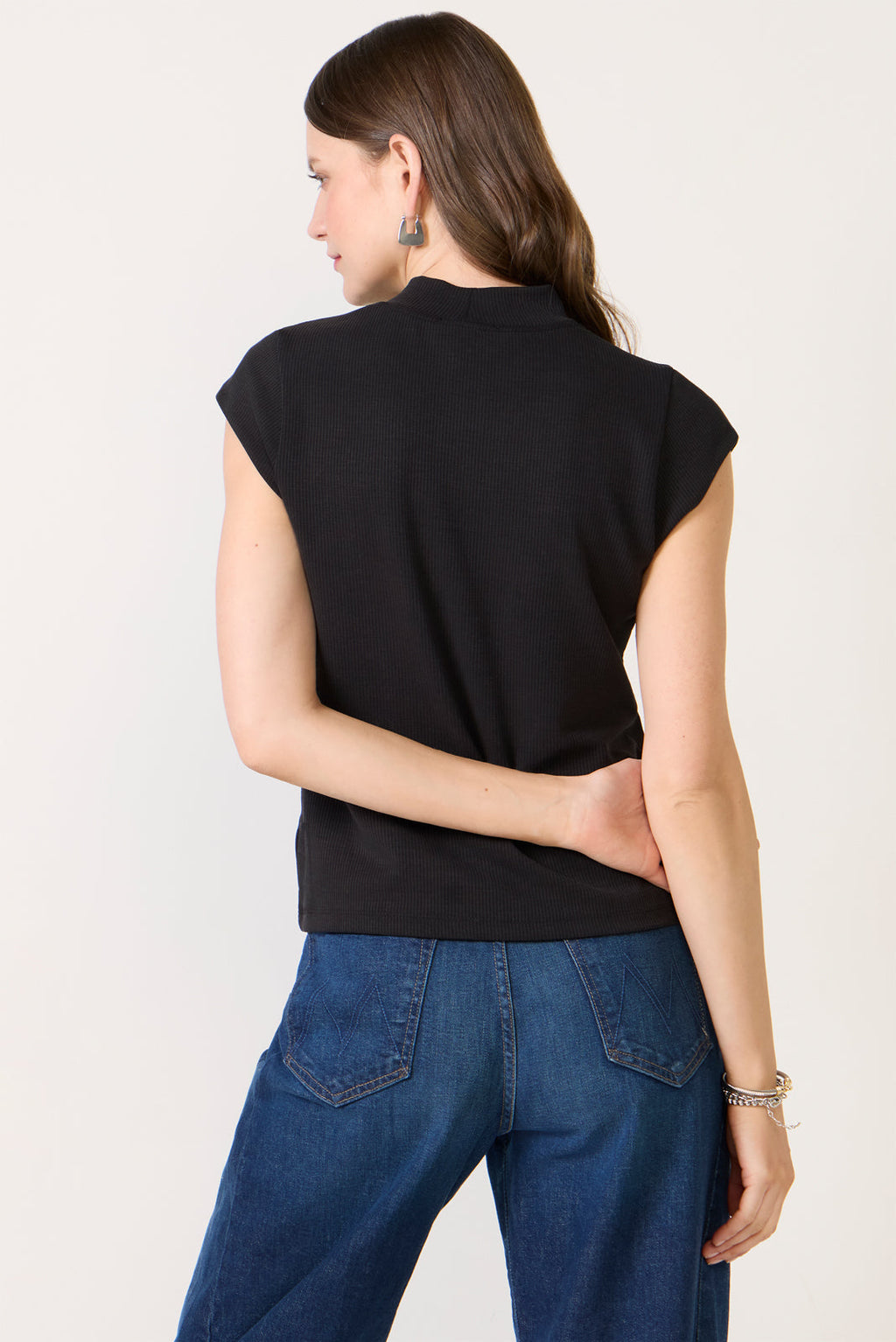 Women's Kori Mock Neck Rib Top