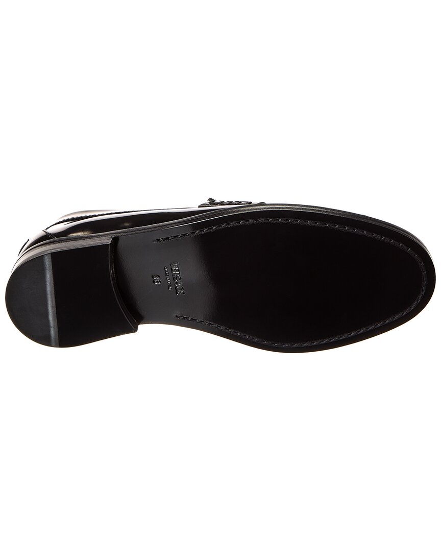 Versace Leather Loafer