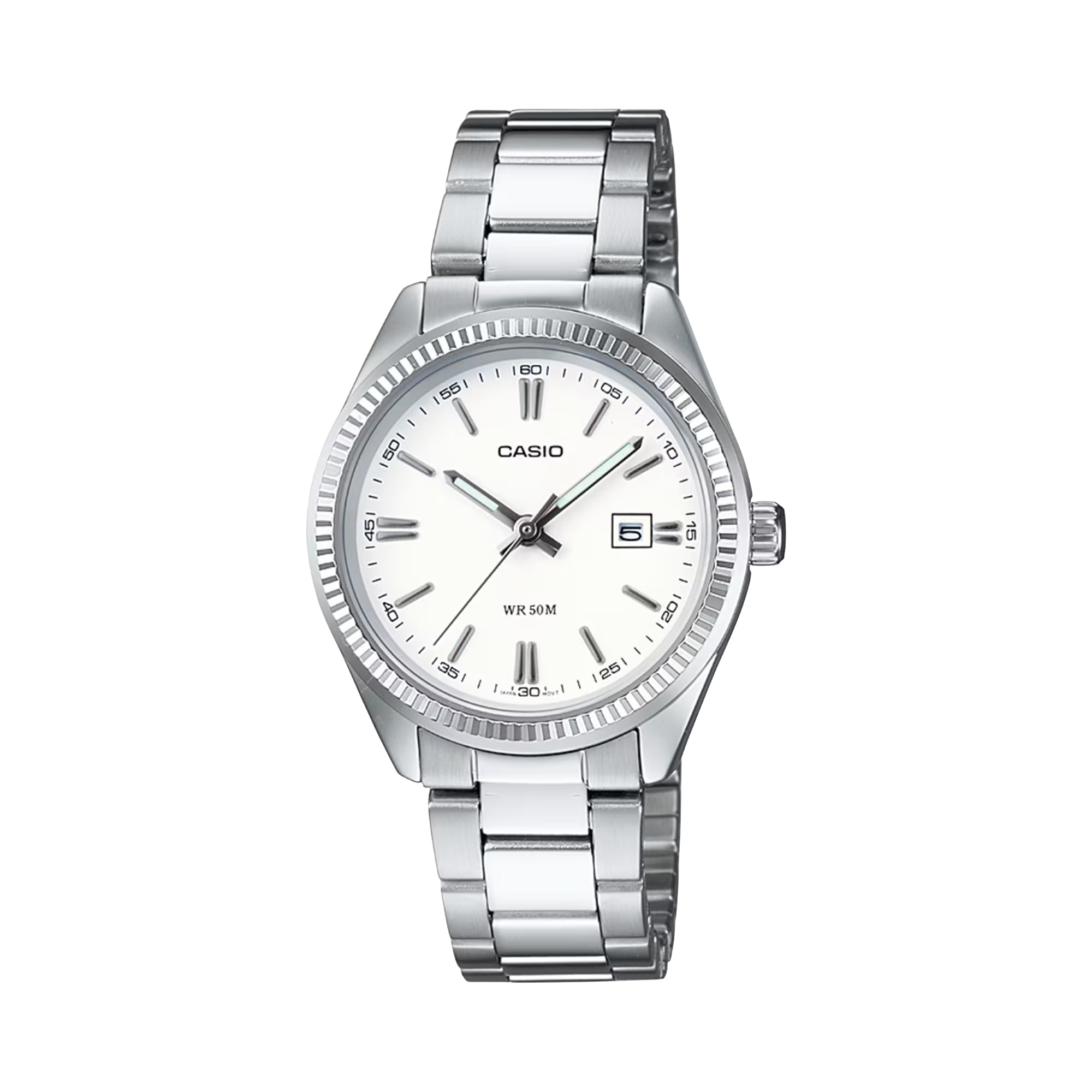 Casio Women’s Stainless Steel Analog Watch White Dial - LTP-1302D-7A1V