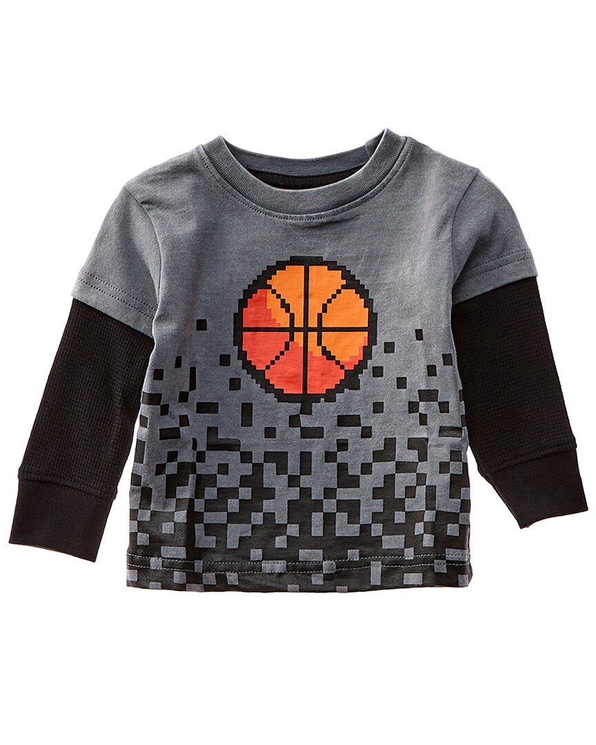 Mish Mish Pixel Basketball 2Fer Top