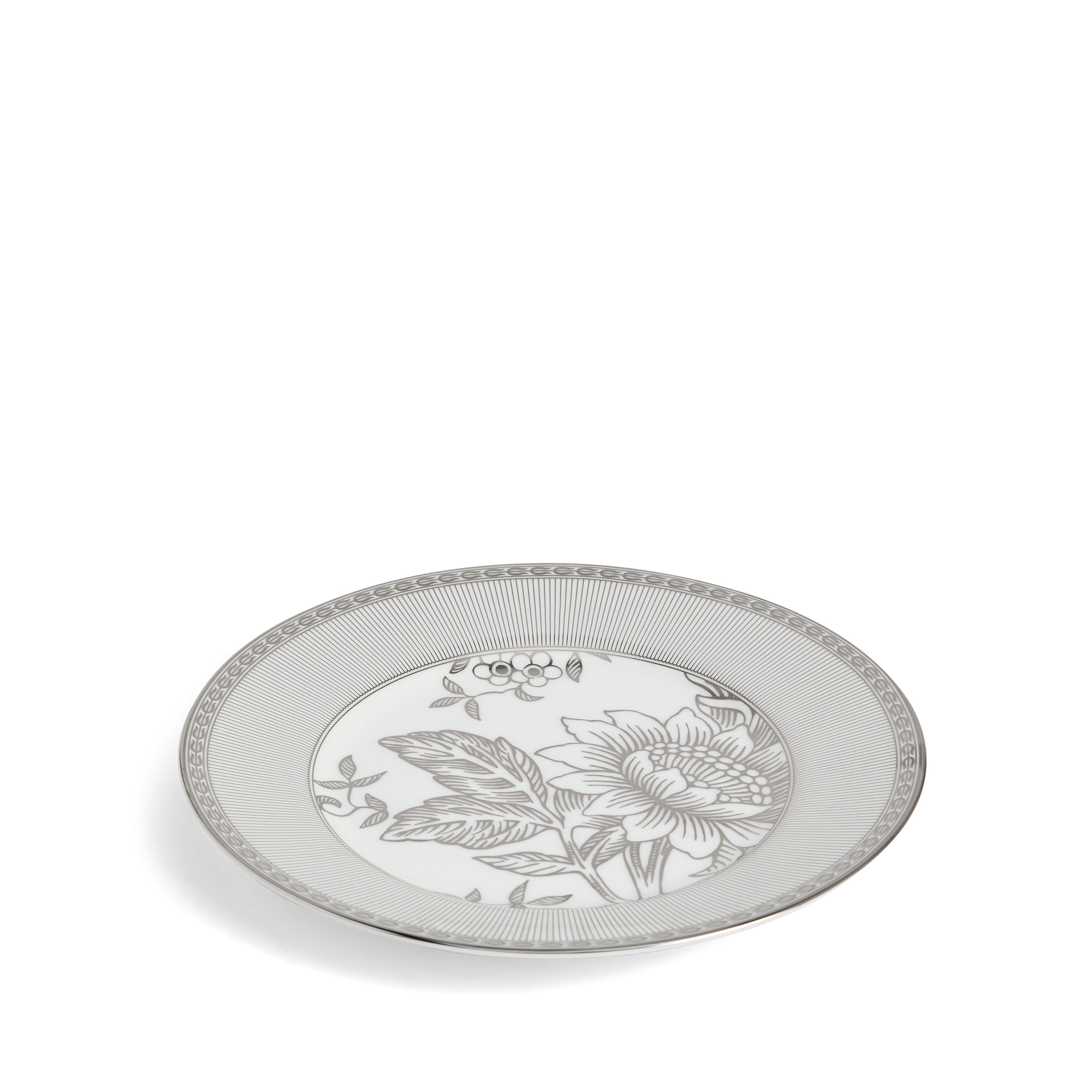 Silver Tonquin Plate 20.6cm 8.1in