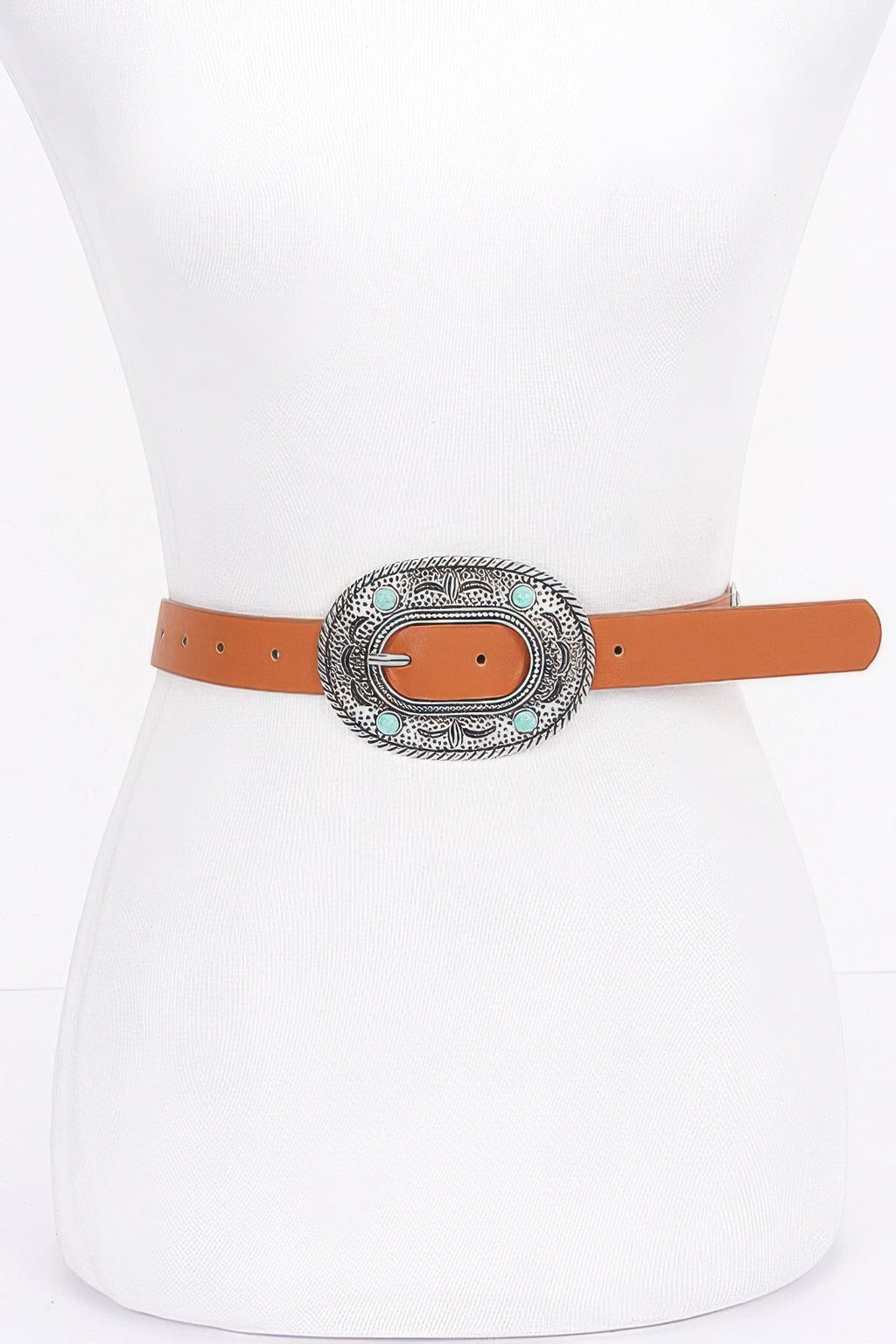 Multi Metal Vintage Pu Belt