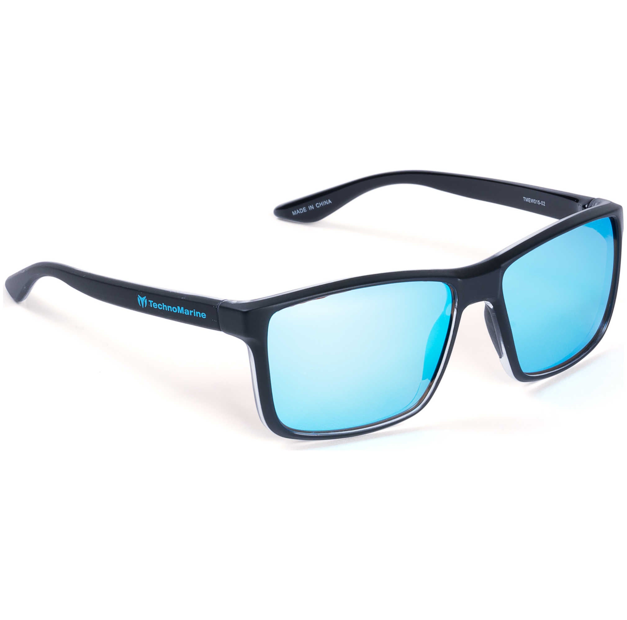 TechnoMarine Unisex 57 mm Black Sunglasses