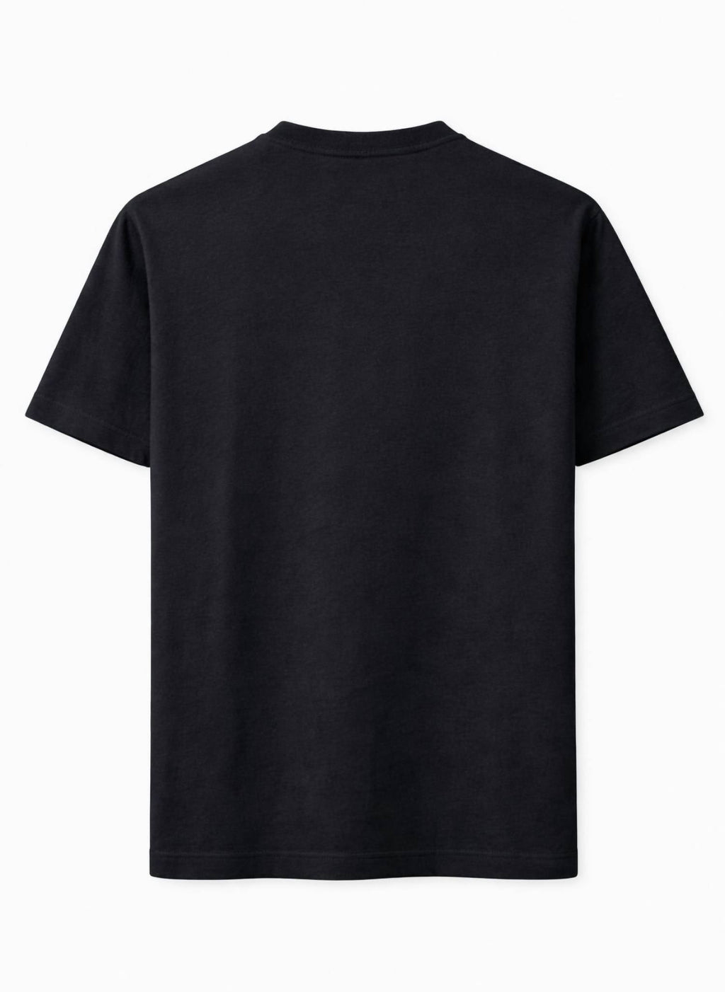 Medusa Print Cotton Tee In Black/gold