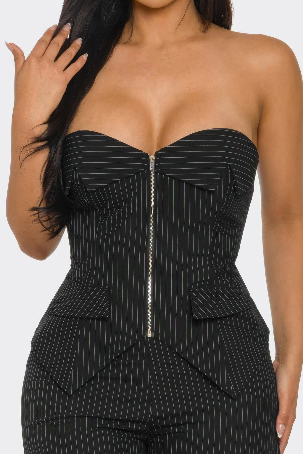 The Power Structure Pinstripe Set