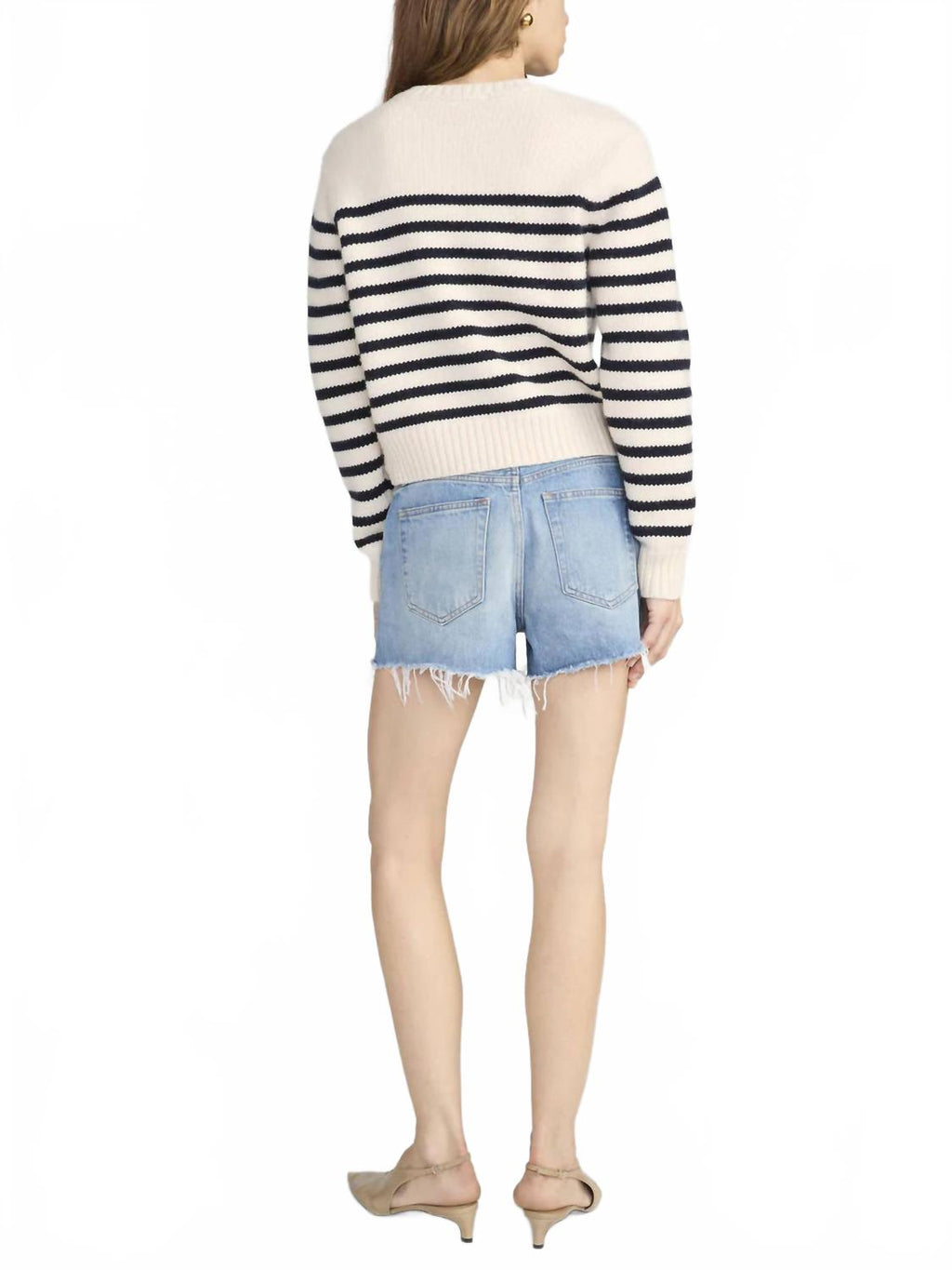 The Mariner Sweater In Cream Multi