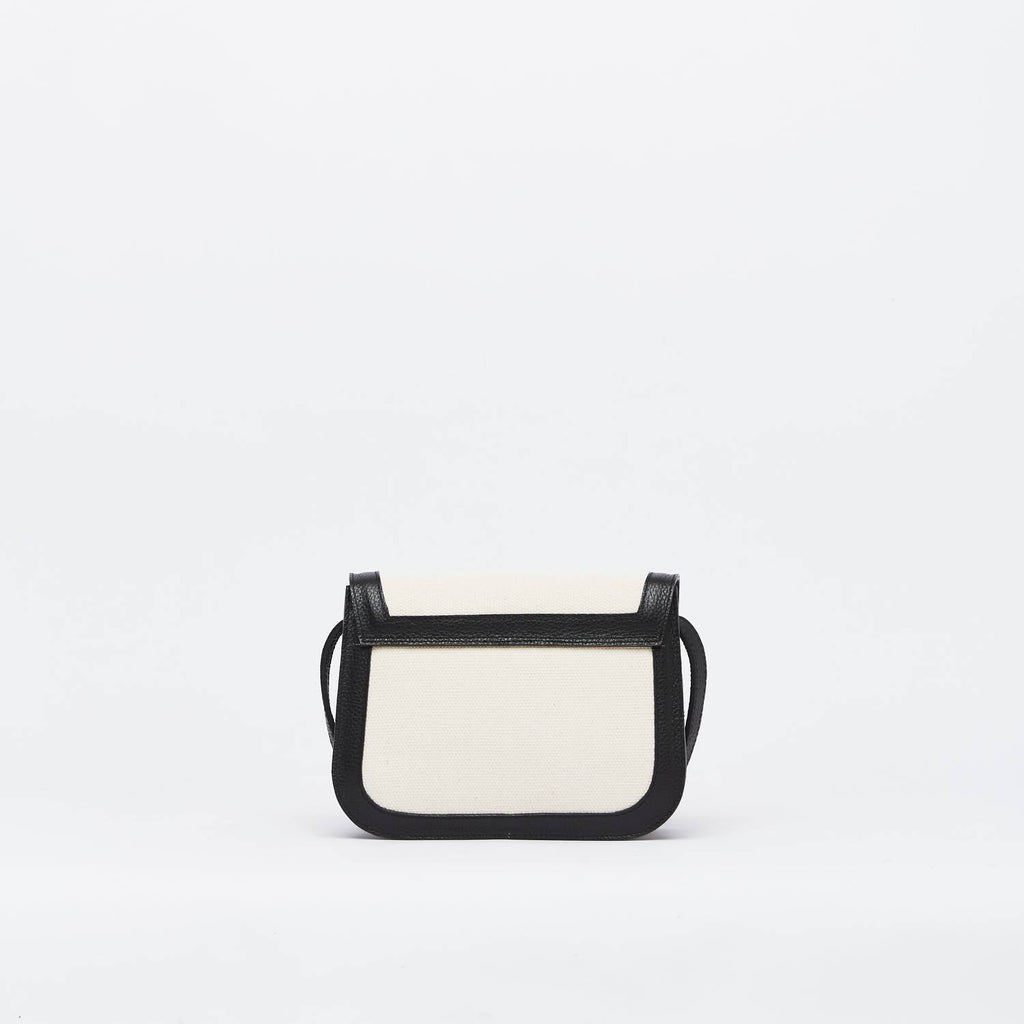 Women's Leather Crossbody Bag In Black