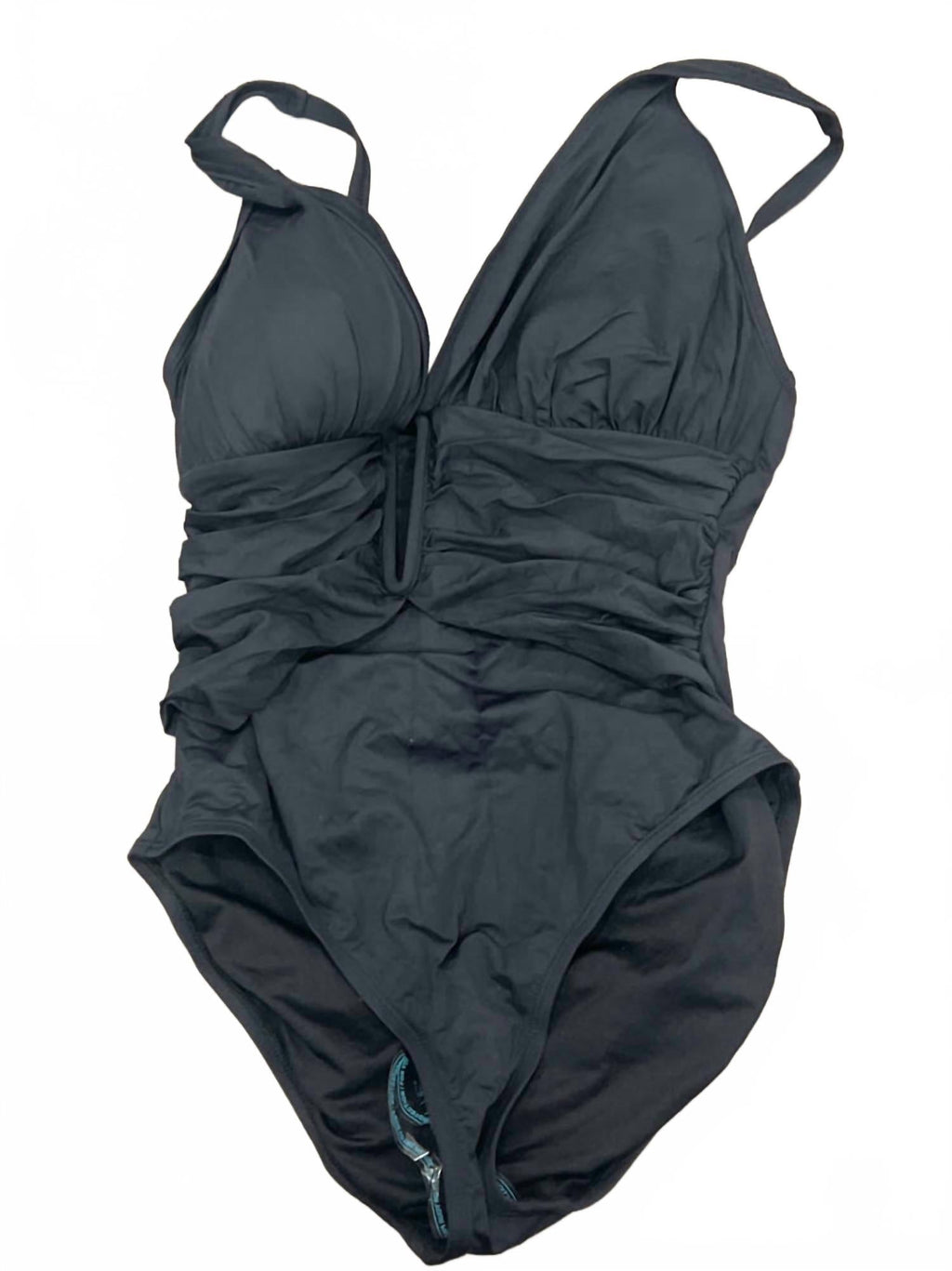 Women's Molded-Cup One-Piece Swimsuit In Black