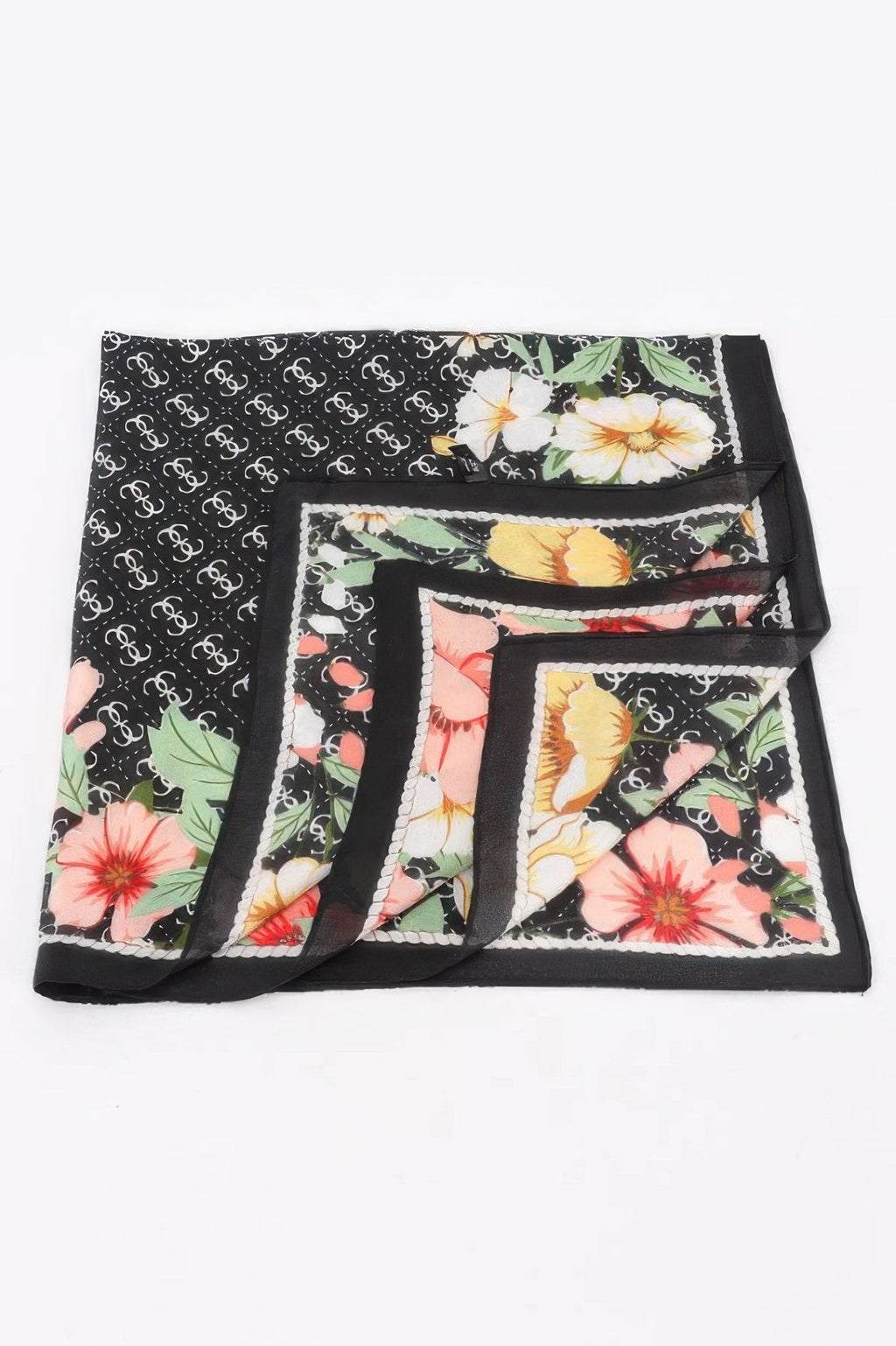 Vibrant Floral Print Bandana for Everyday Charm