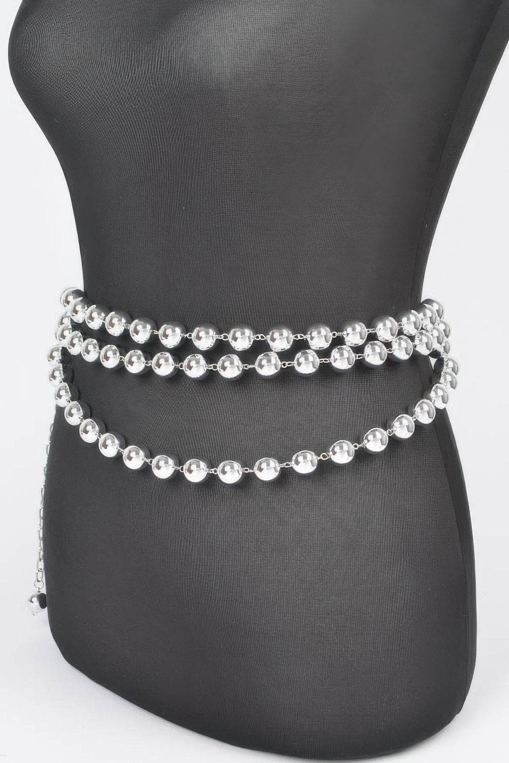Multi Layered Ccb Ball Chain Belt
