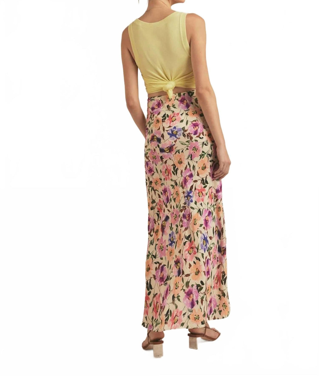 Favorite Maxi Skirt In Blossom