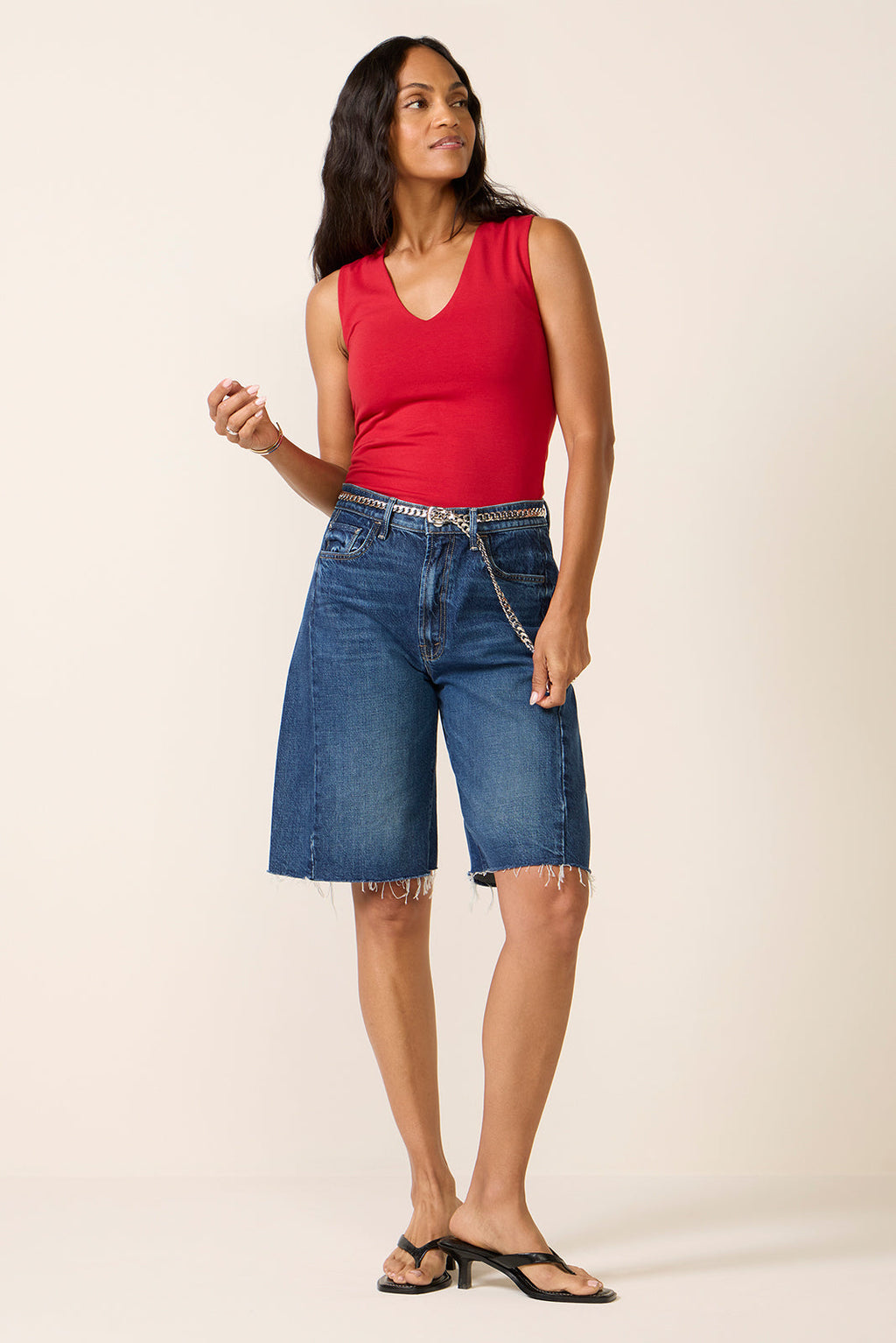 Women's Park V Neck Sleek Tank Top