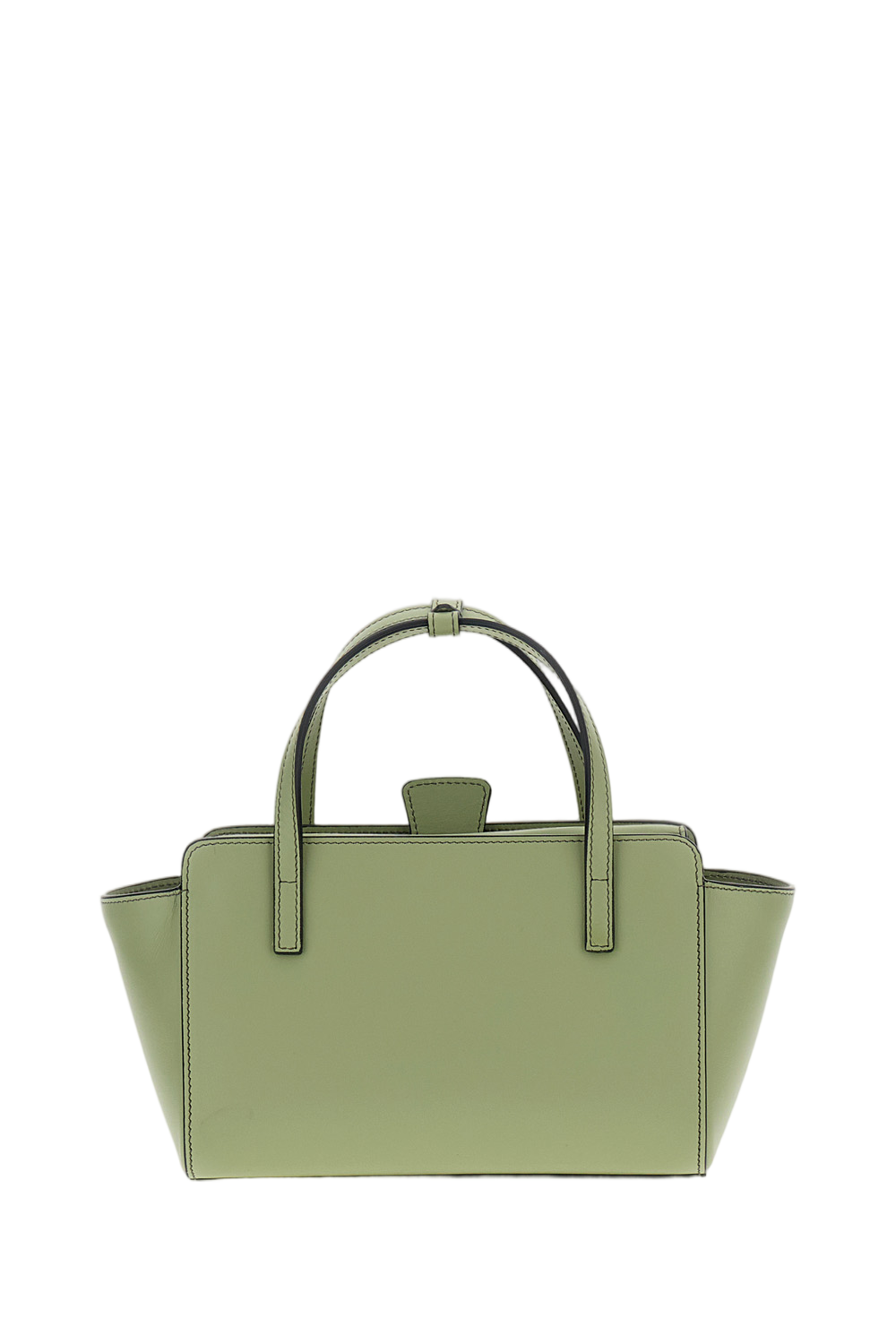 Green Flap S Leather Crossbody Bag