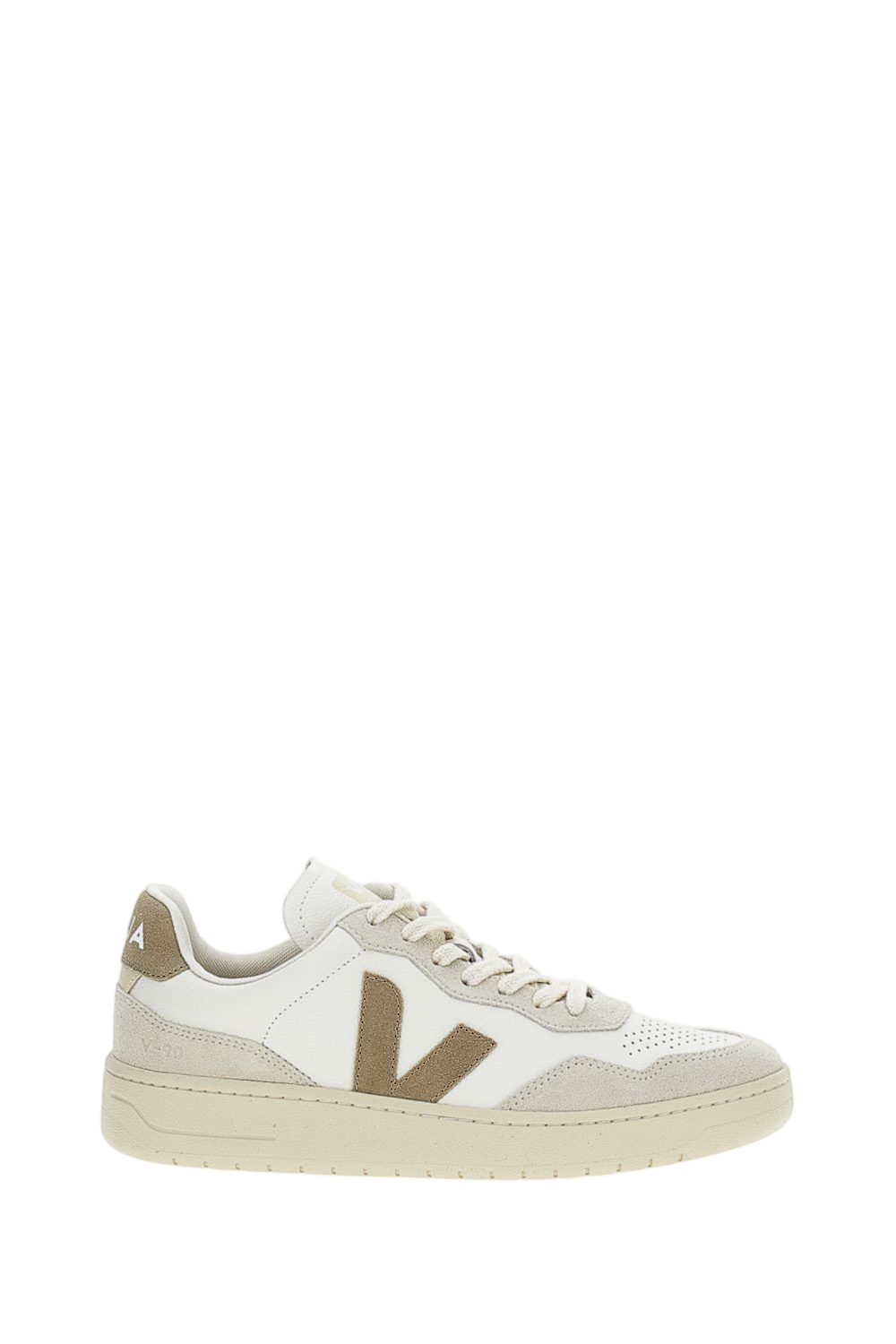 White V90 Leather Sneakers