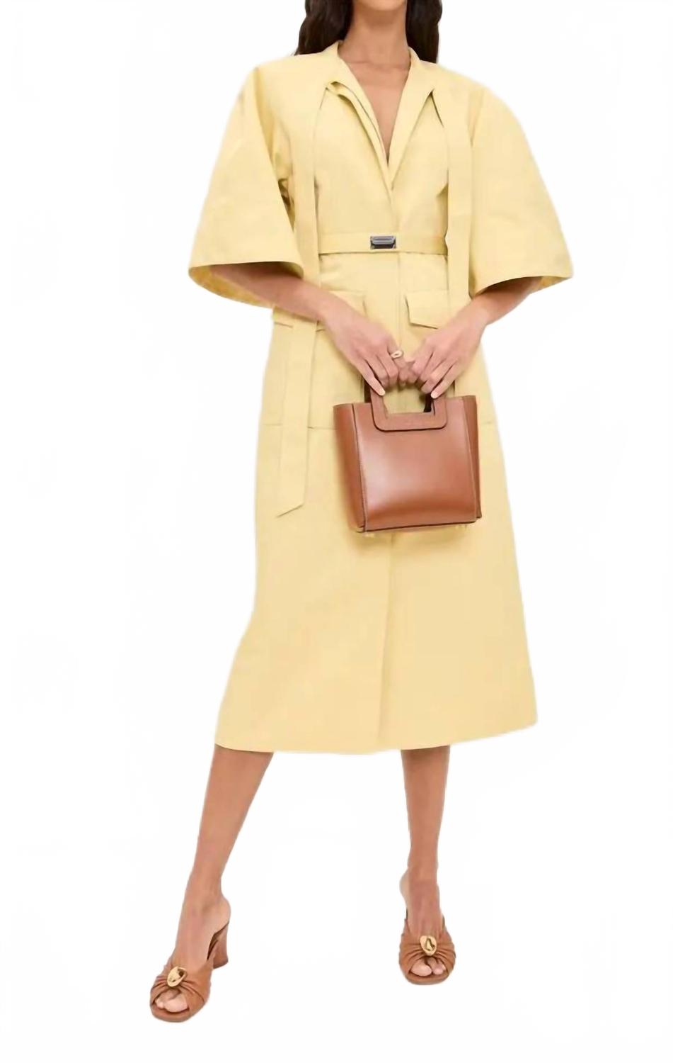 Ilardi Dress In Yellow