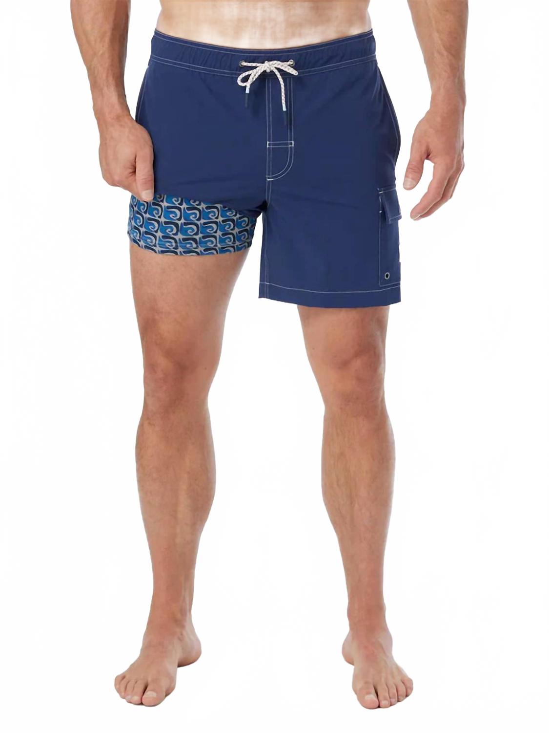 Breaker Swim Shorts In Navy