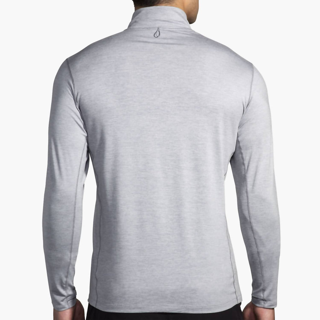 Dash 1/2 Zip 2.0 Top In Heather Stone