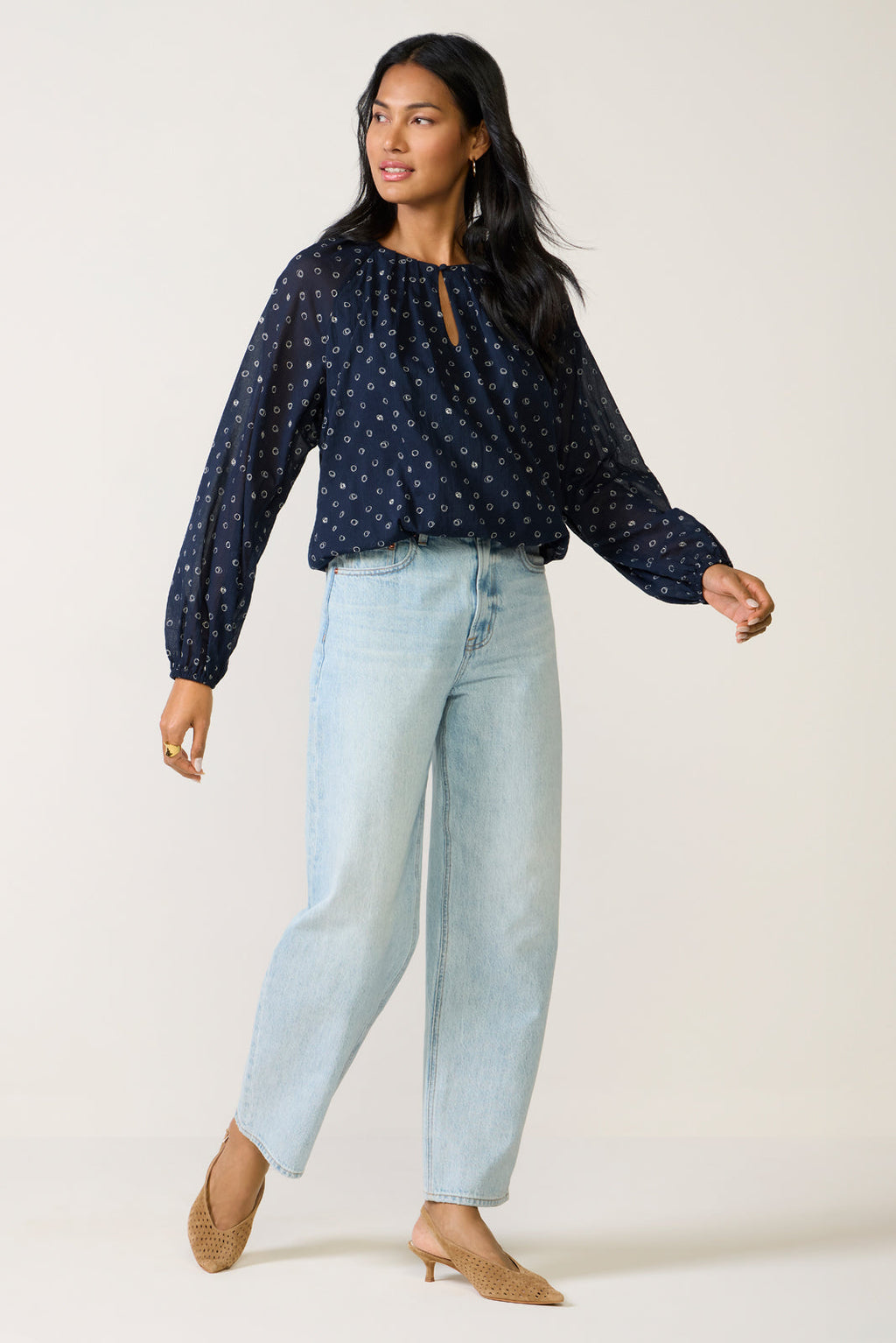 Women's Laine Bubble Blouse