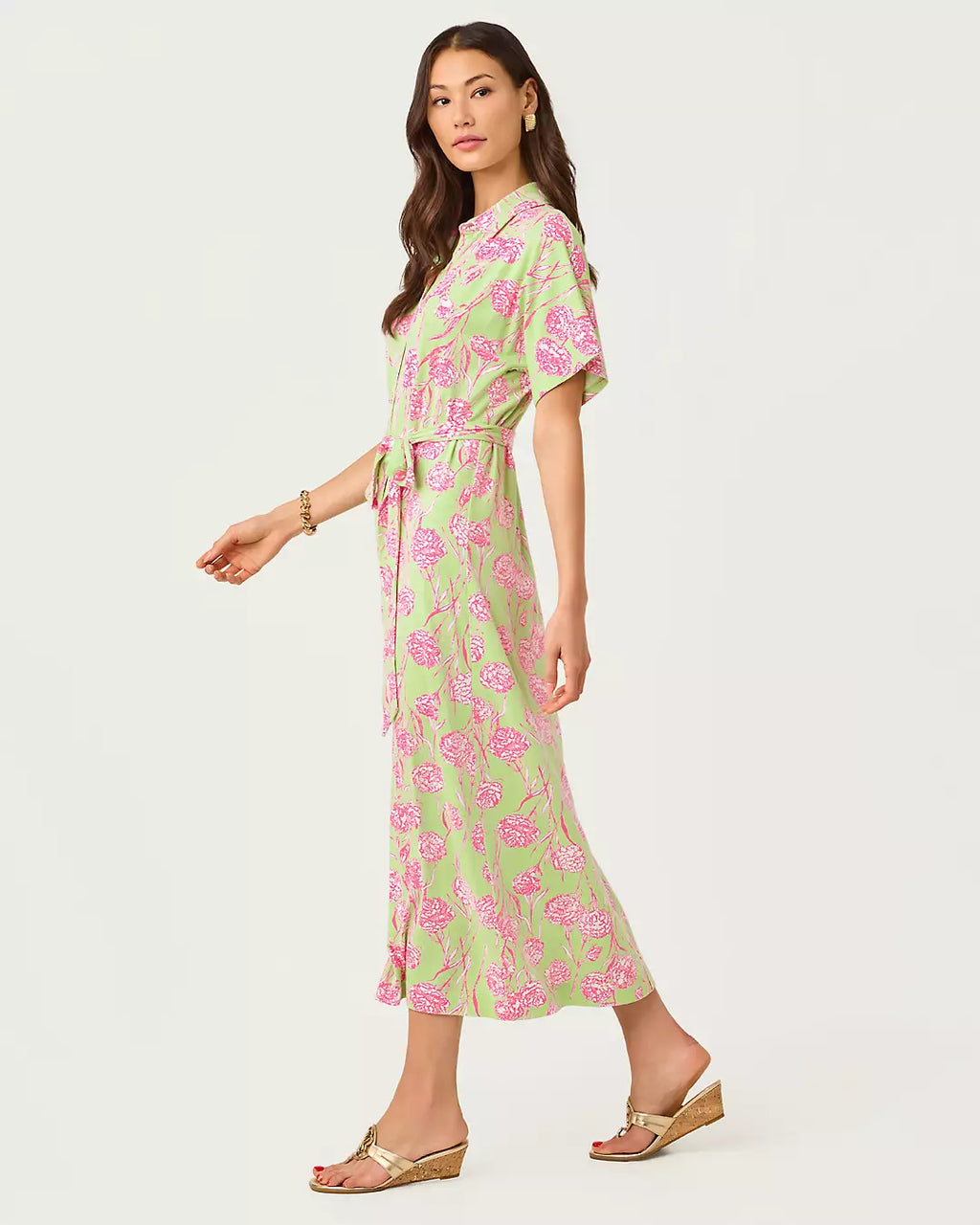 UPF 50+ Mckennon Maxi Shirtdress