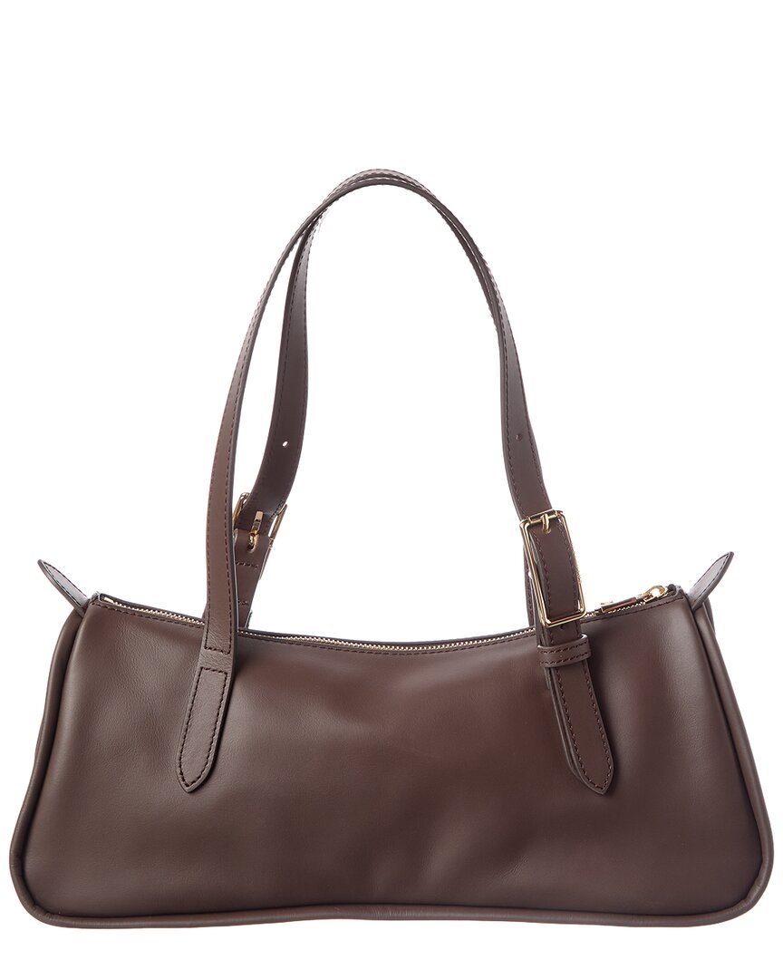 Longchamp Looong Leather Shoulder Bag
