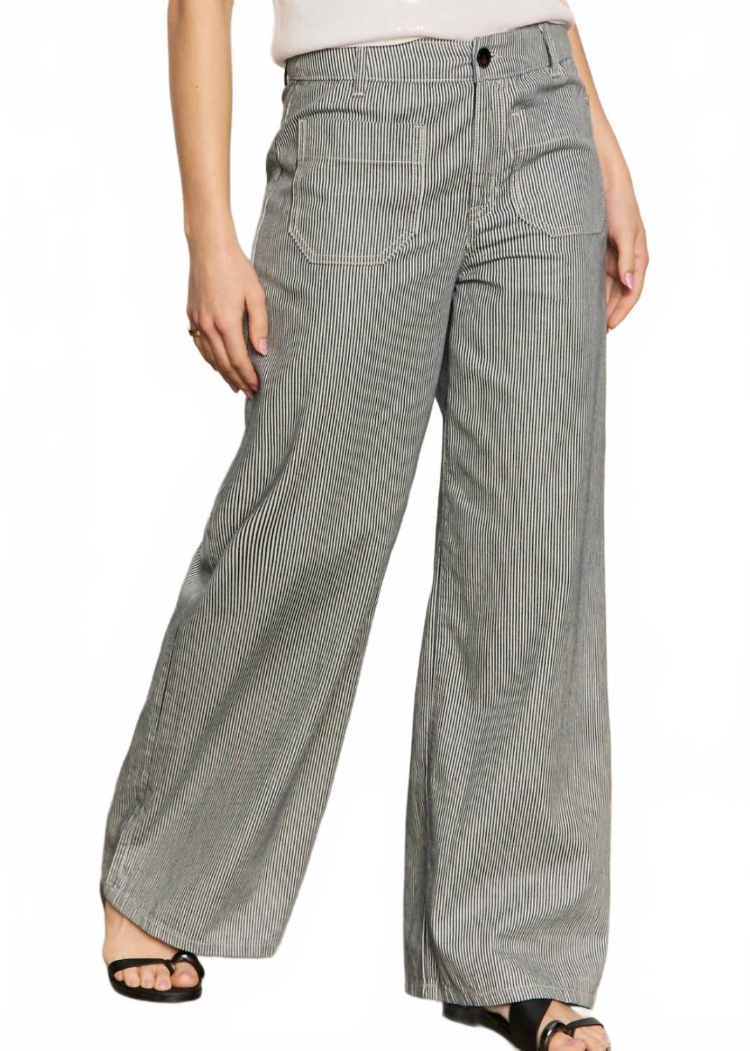 Marine Pants In Yacht Stripe