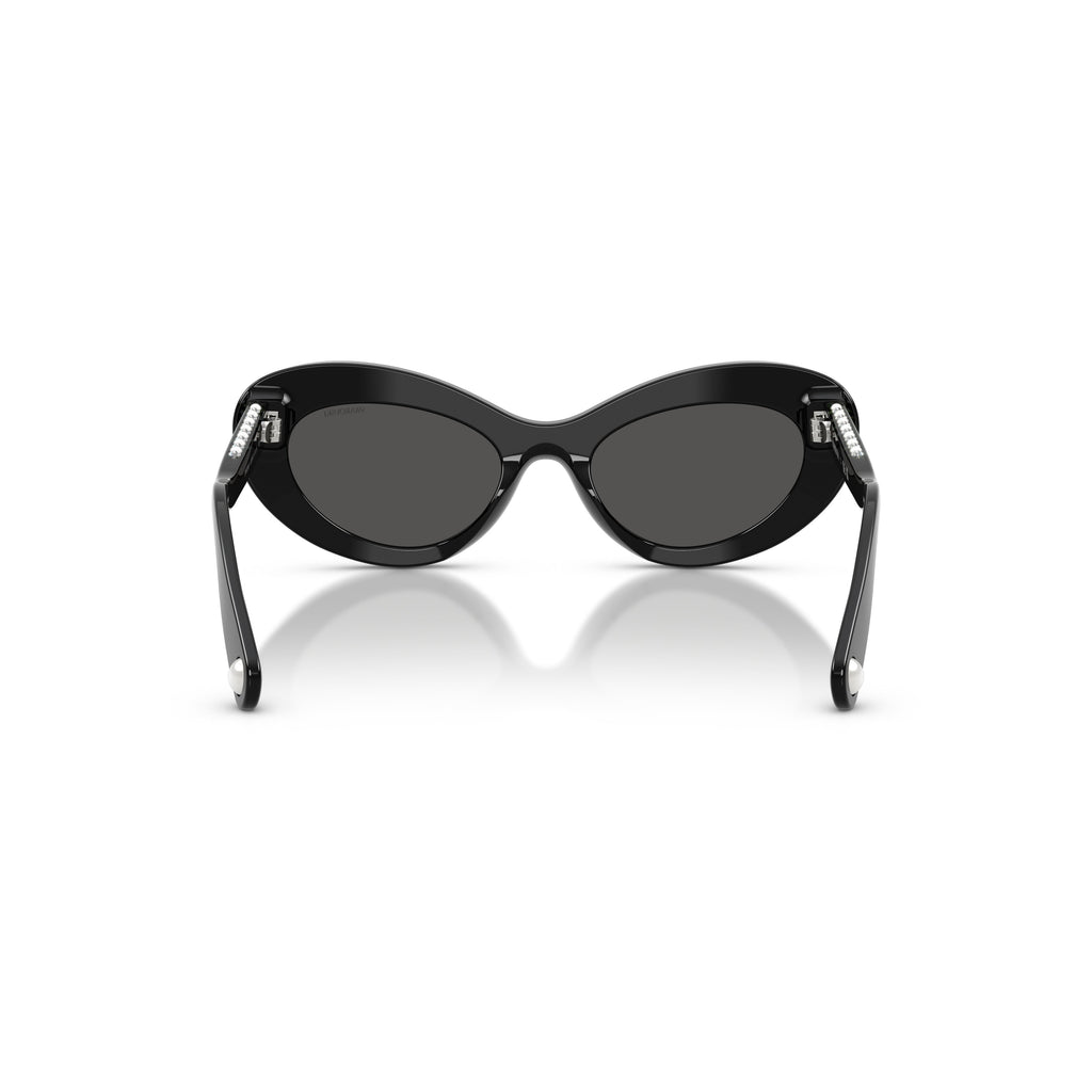 0Sk6061U Cat-Eye Sunglasses with Glossy Black Frame