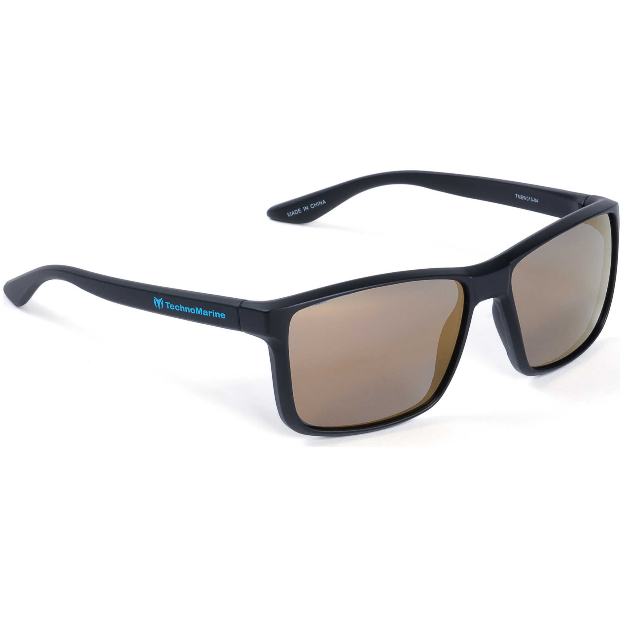TechnoMarine Unisex 57 mm Black Sunglasses