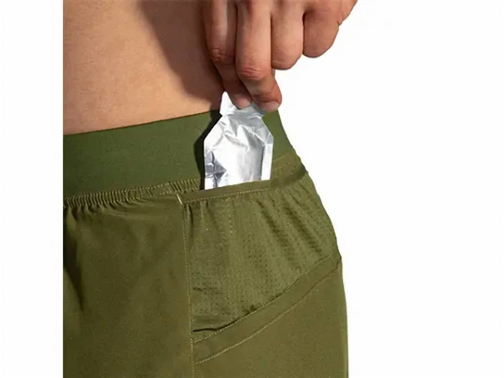 Sherpa 5" Shorts In Carbon Green