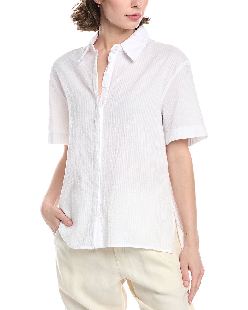 Enza Costa Seersucker Resort Shirt
