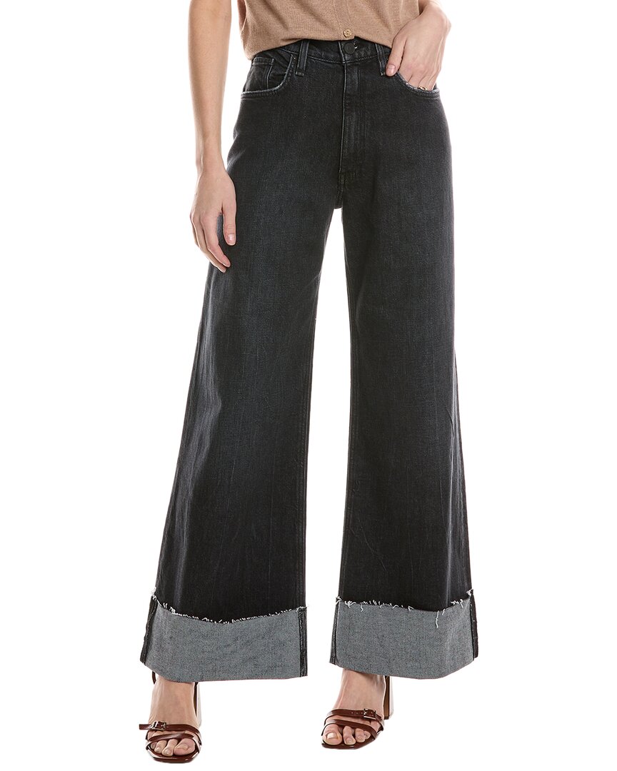 HUDSON Jeans Jodie Milano Noir Wide Leg Jean
