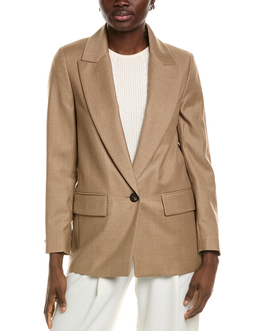 Peserico Wool-Blend Blazer