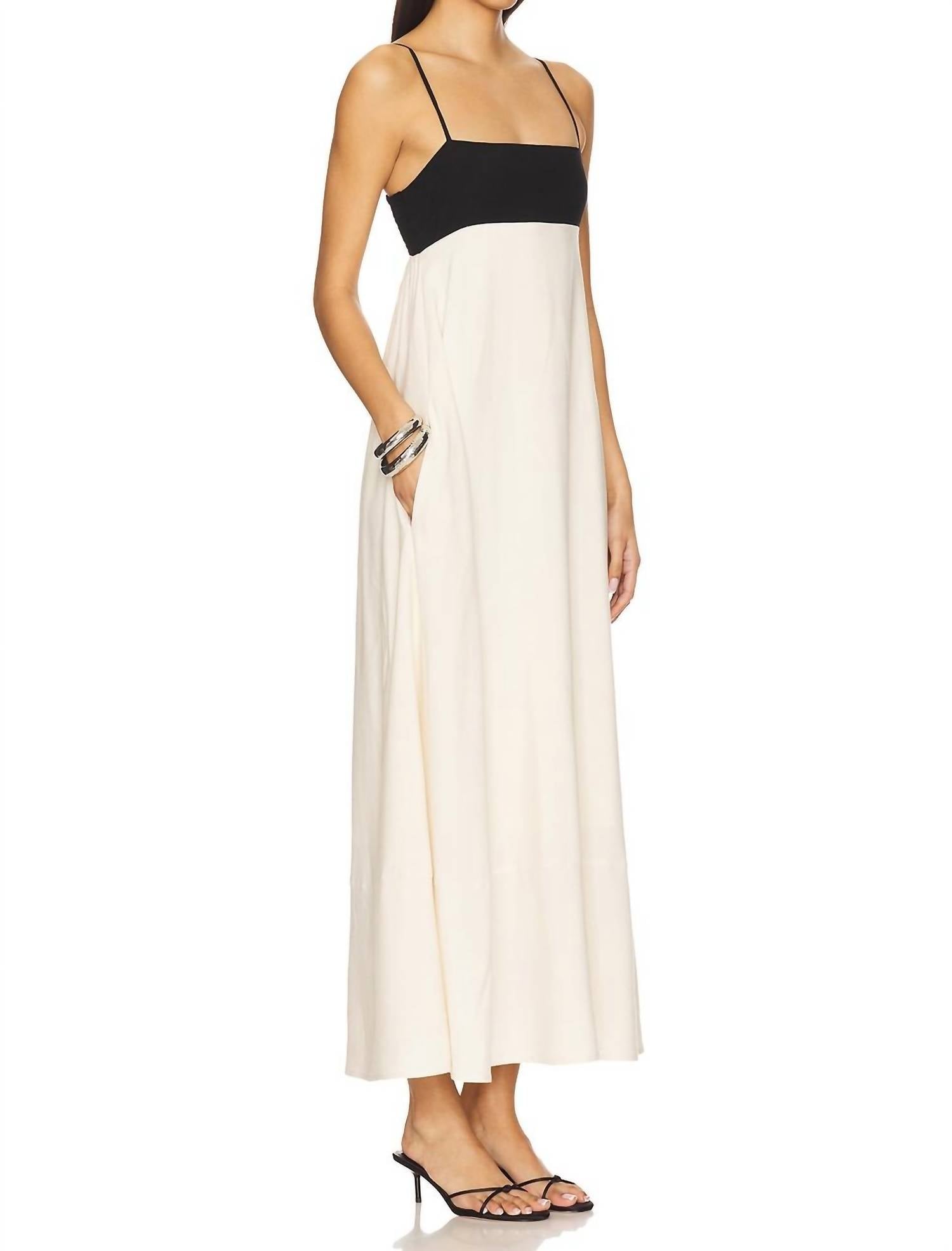 Clove Dress In Ecru